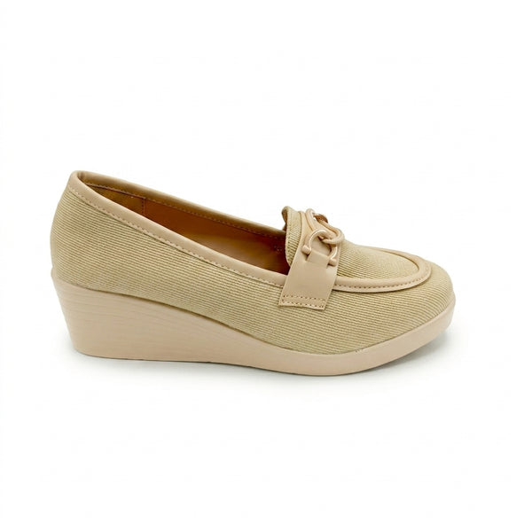 Wedge Loafers 8004617 Beige