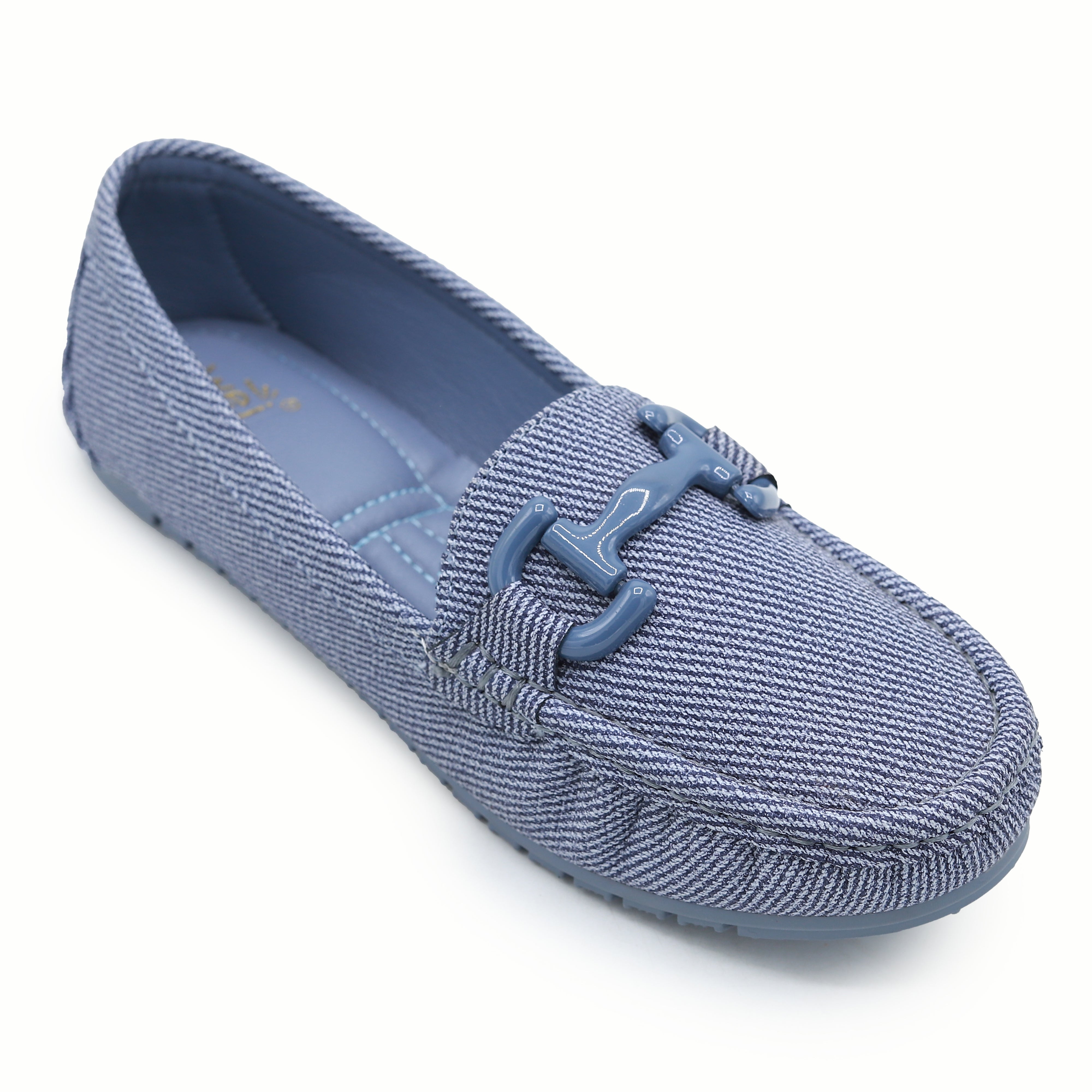 Blue Loafer Flats Women's Comfort Shoes 8004353 Blue
