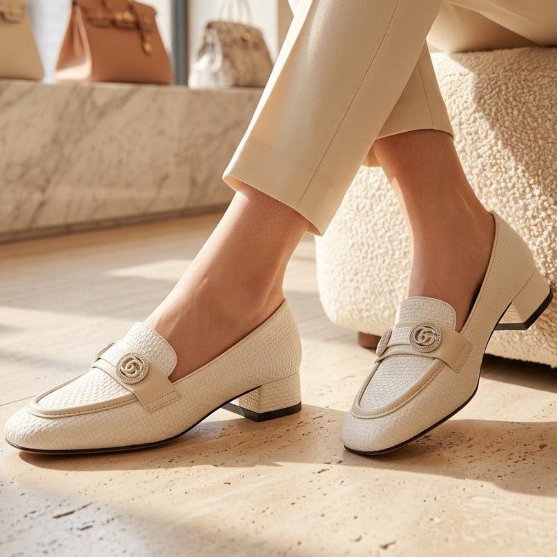 Loafer Heels 8108236 Fawn