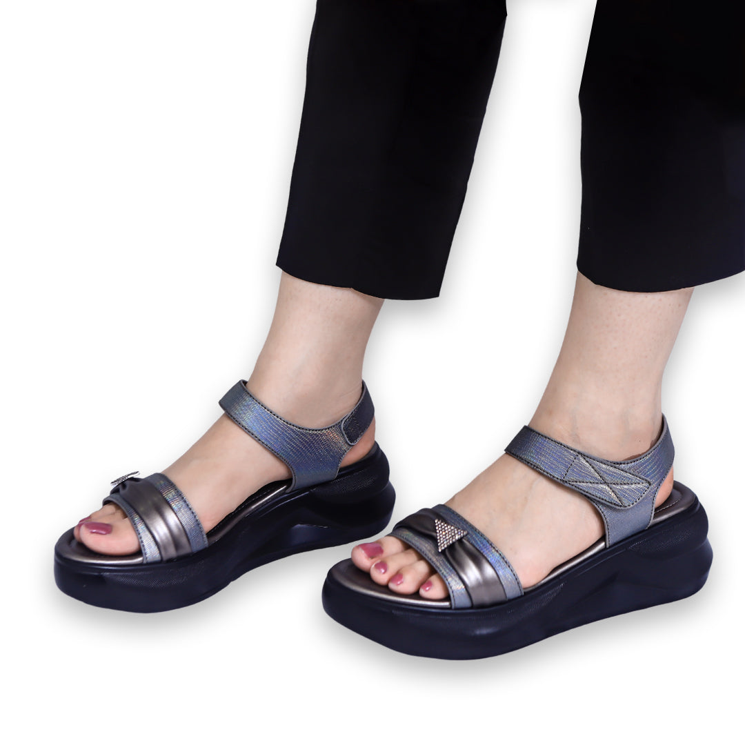 Ladies Gungrey Wedge Sandals / 8002281