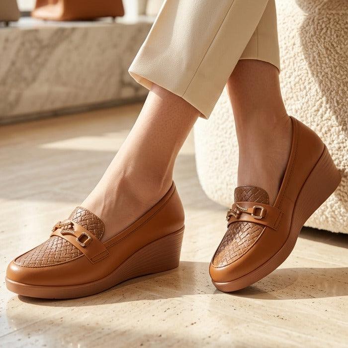Wedge Loafers 8004614 Tan