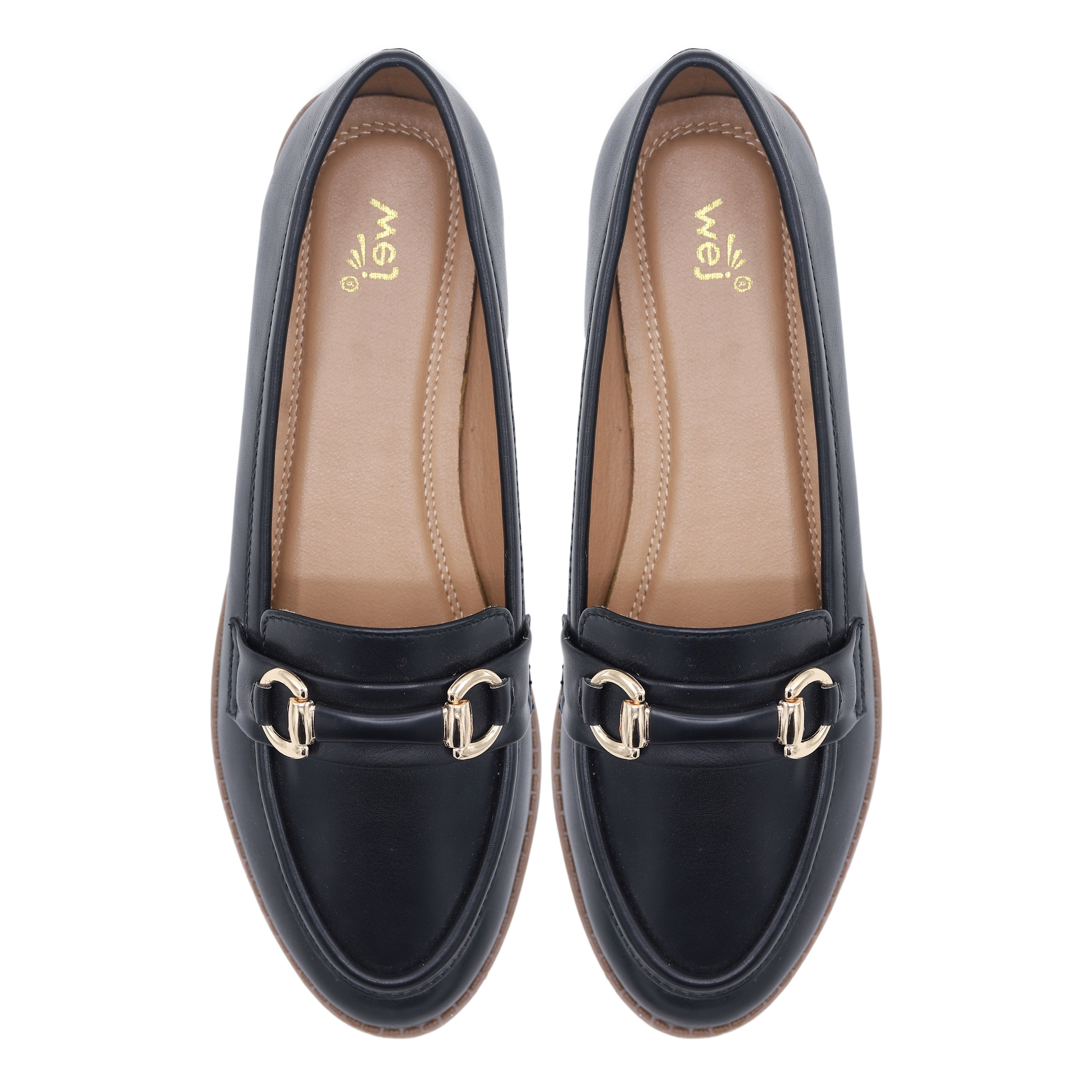 Black Platform Bit Loafers - 8004367