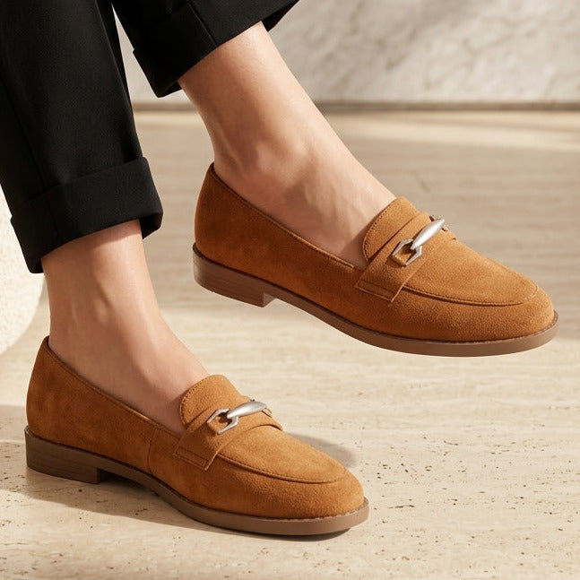 Suede Loafers 8004475 Tan