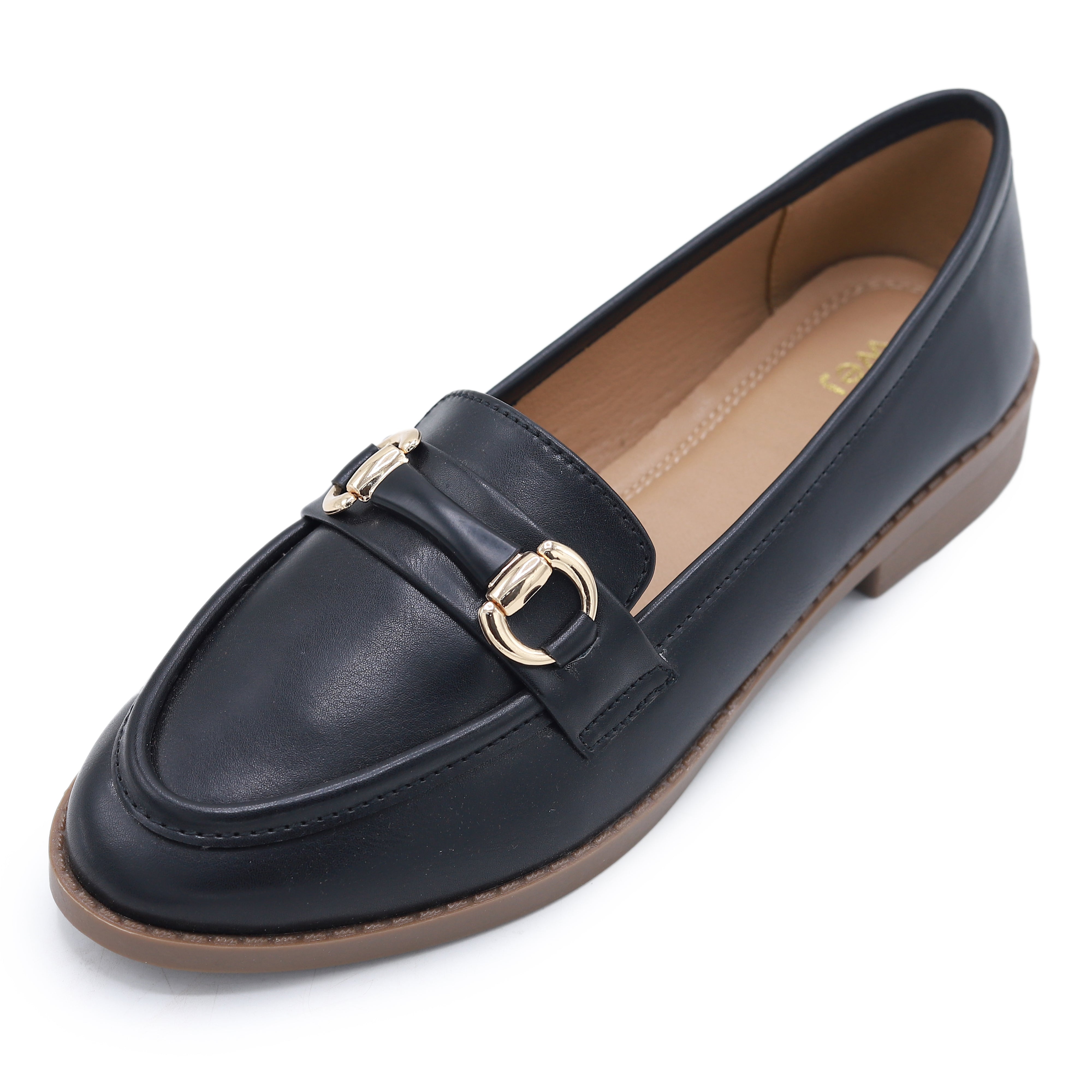 Black Platform Bit Loafers - 8004367