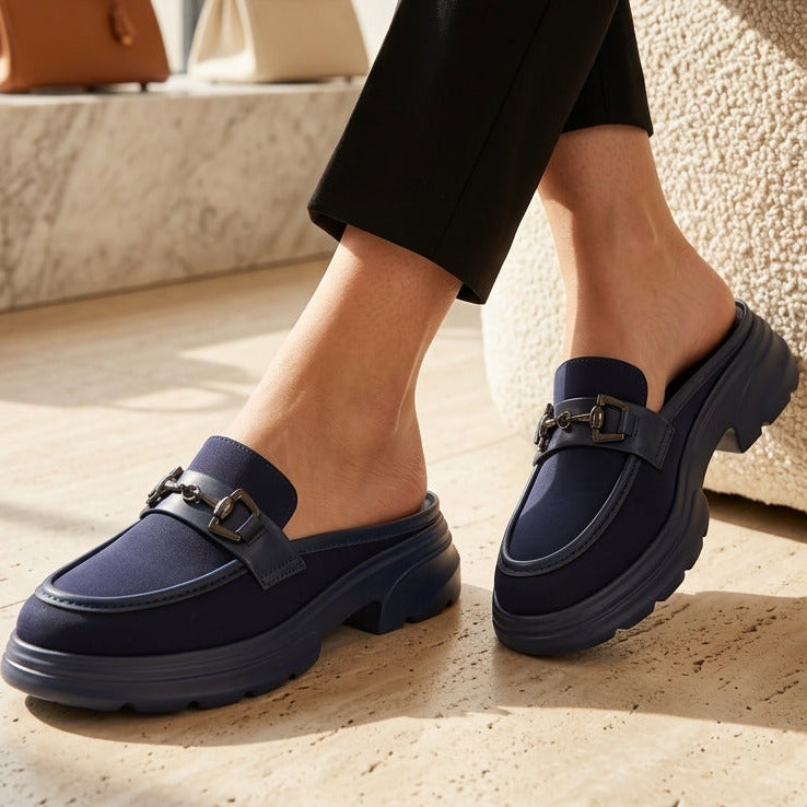 Loafer Mules 8007271 Navy