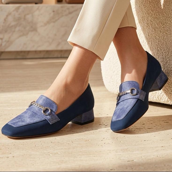 Loafer Heels 8108240 Navy