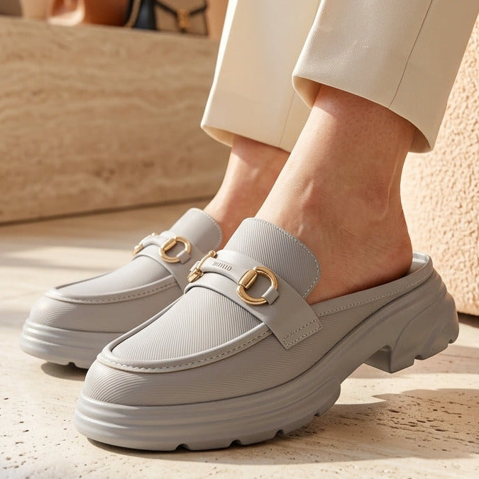Loafer Mules 8007270 Grey