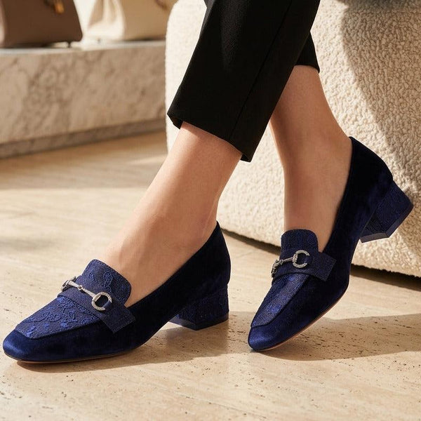 Loafer Heels 8108239 Navy