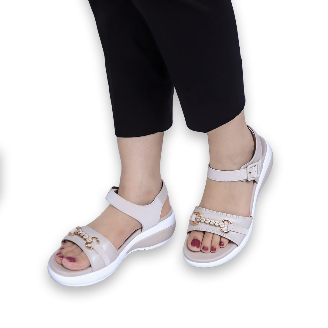 Ladies Fawn Wedge Sandals / 8002308