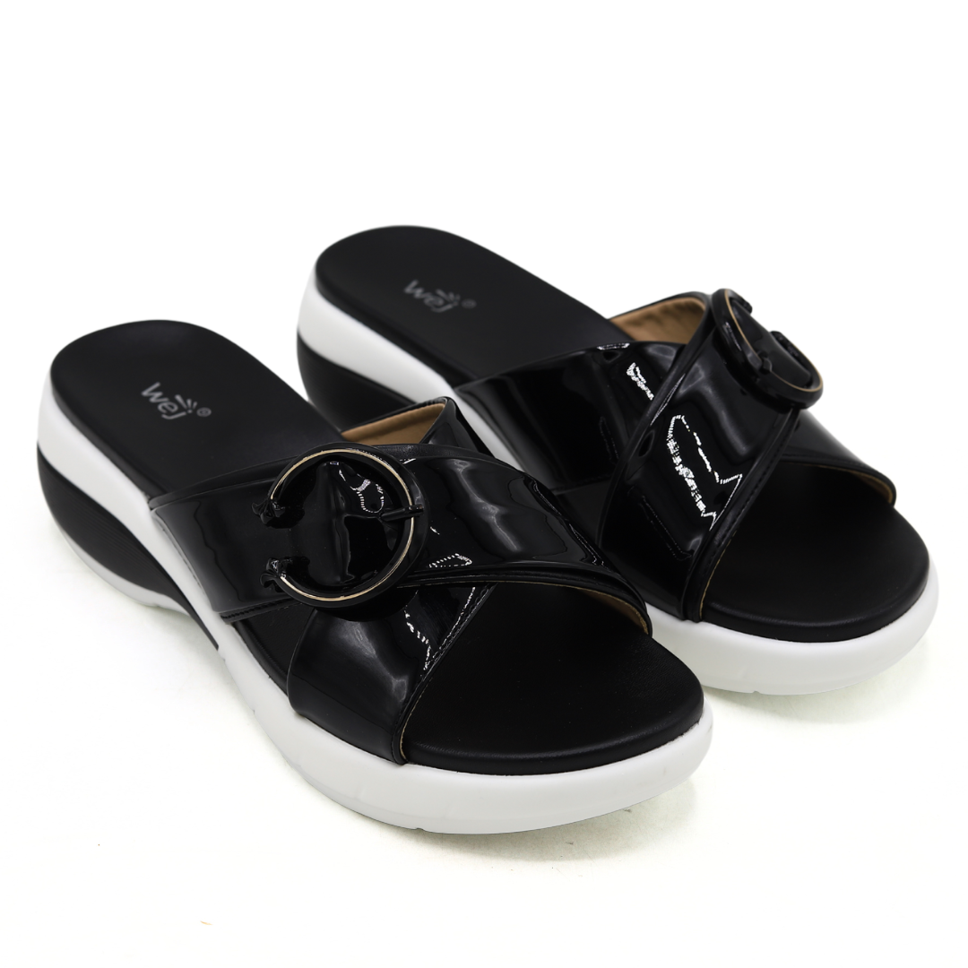 Black Comfort Medicated Slides - 8003484