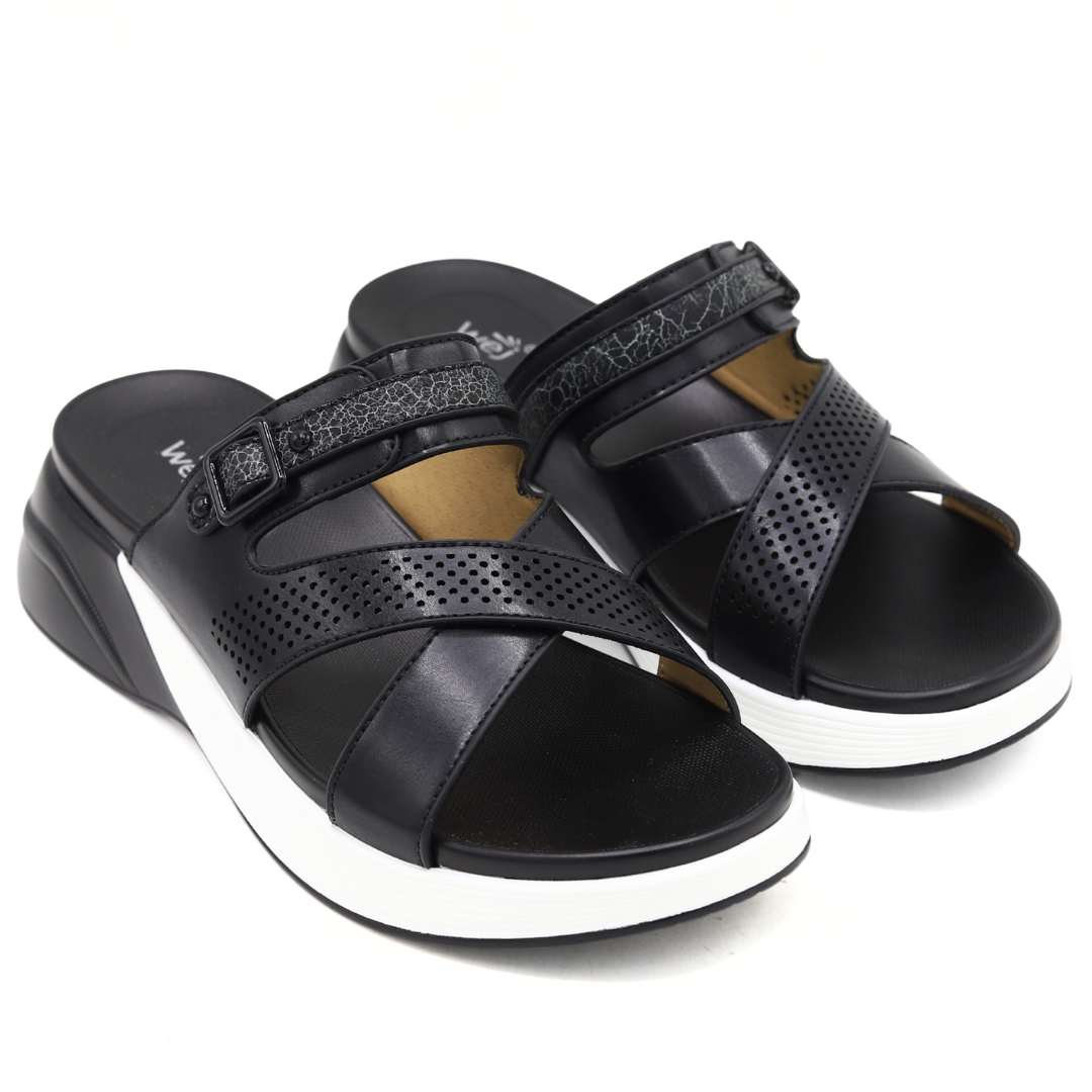 Black Comfort Slides - 8003441