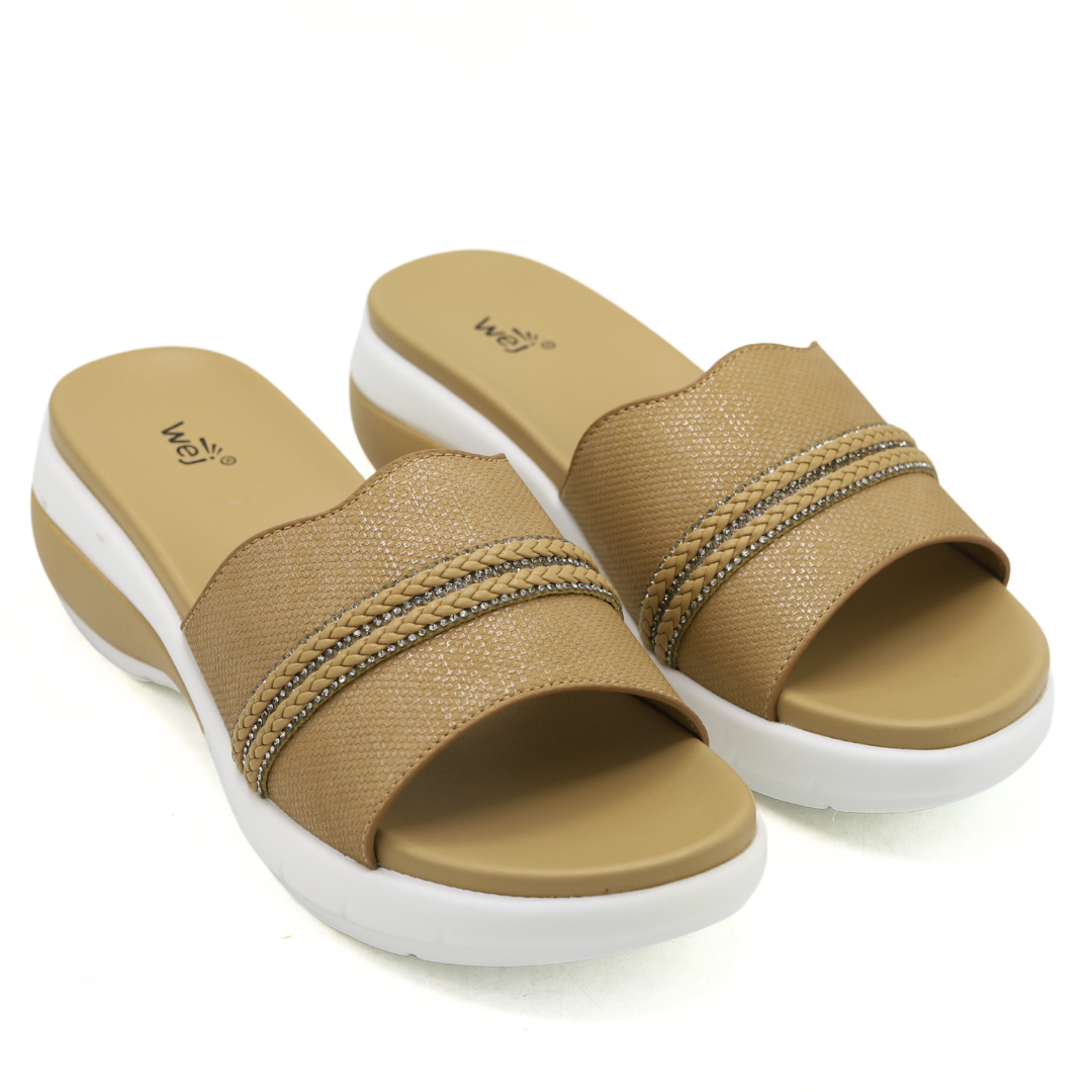 Beige Comfort Medicated Slides - 8003485