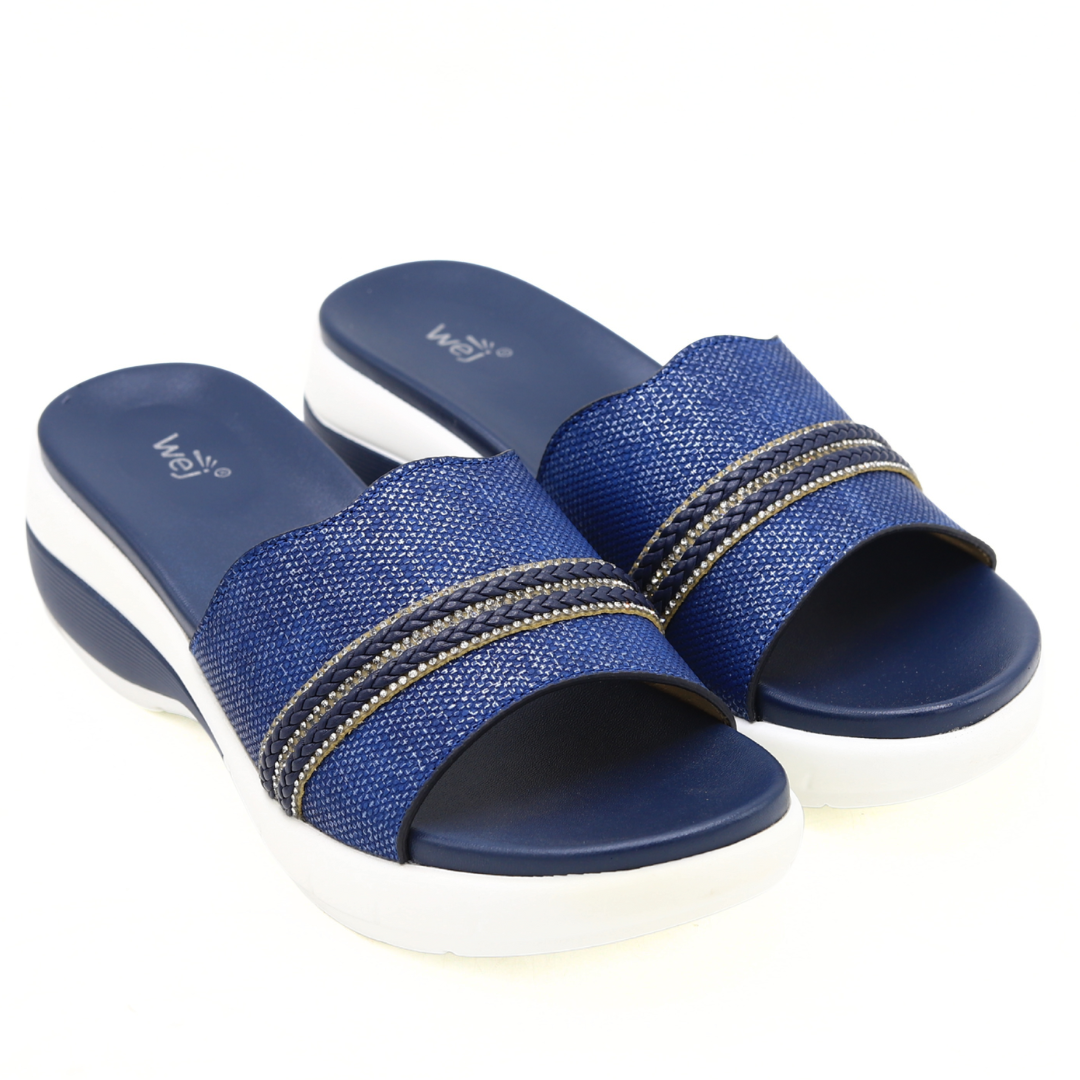 Navy Comfort Medicated Slides - 8003485