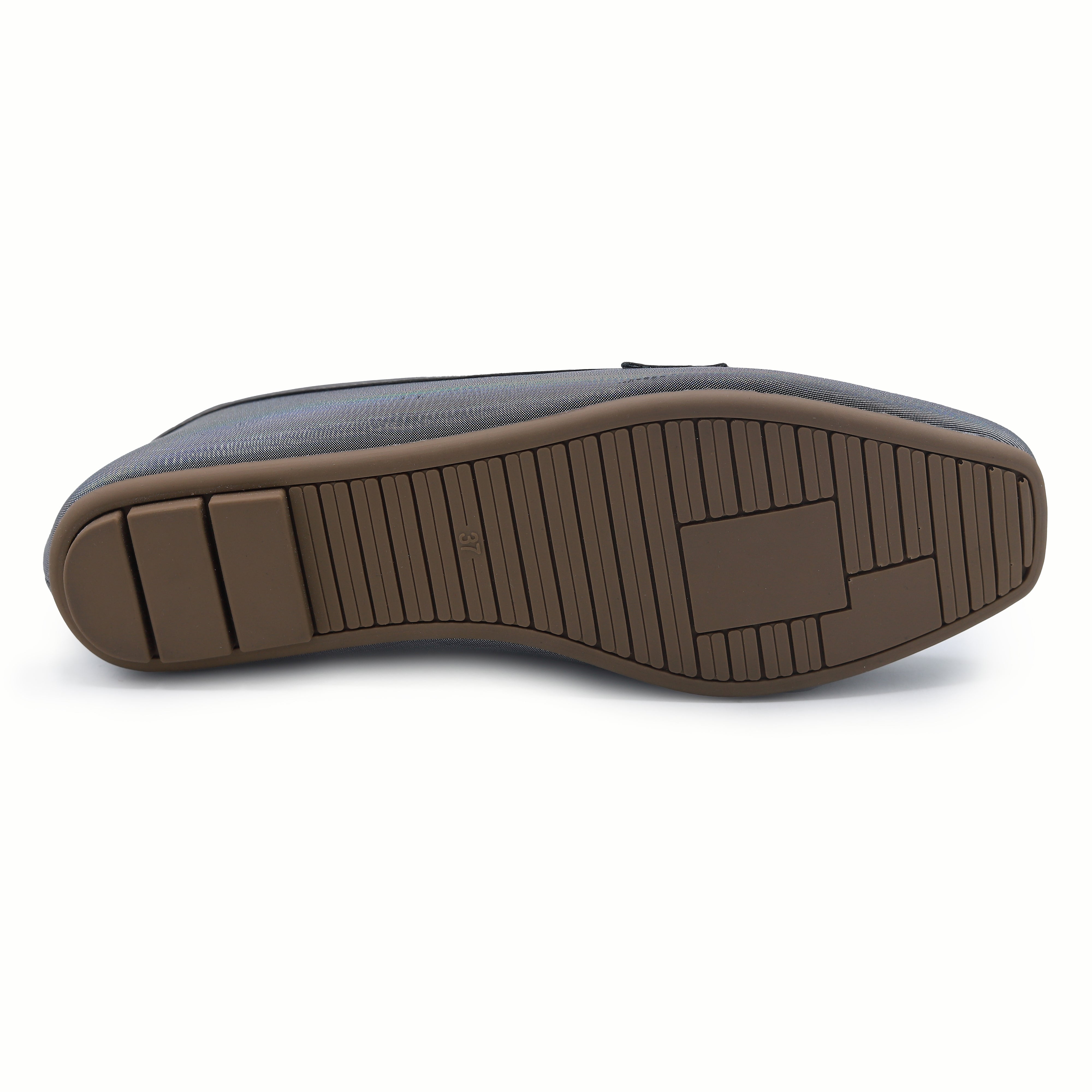 Grey Diamante Loafer for Women - 8004414