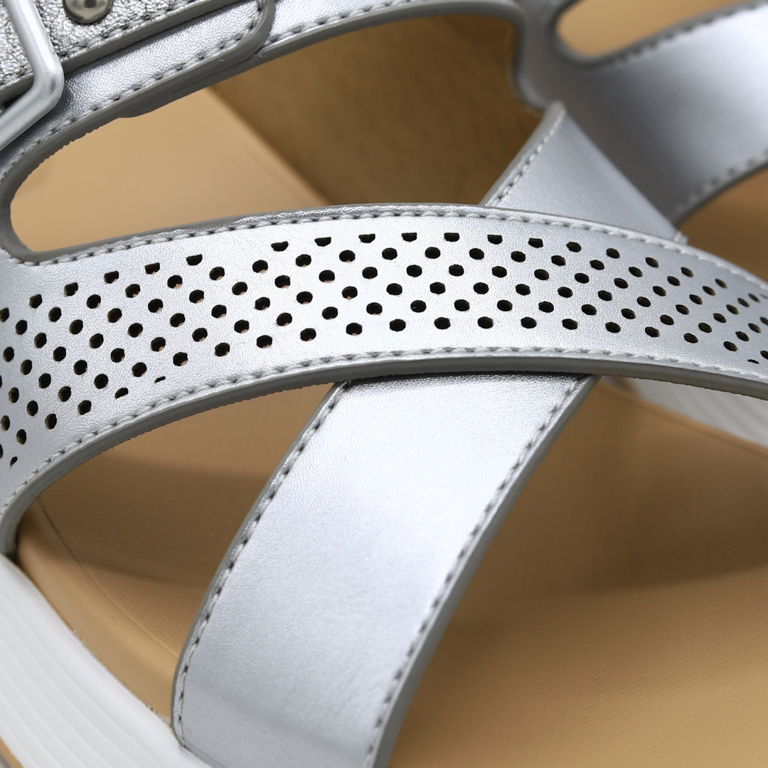 Silver Comfort Slides - 8003441