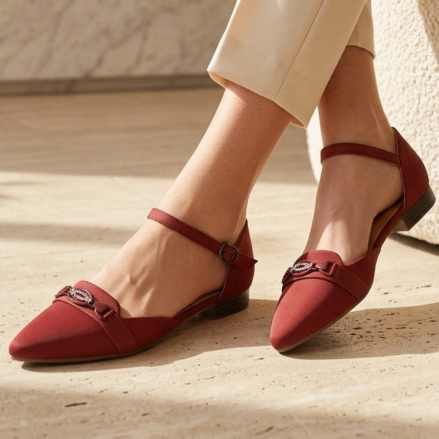 Ankle Strap 8002387 Maroon