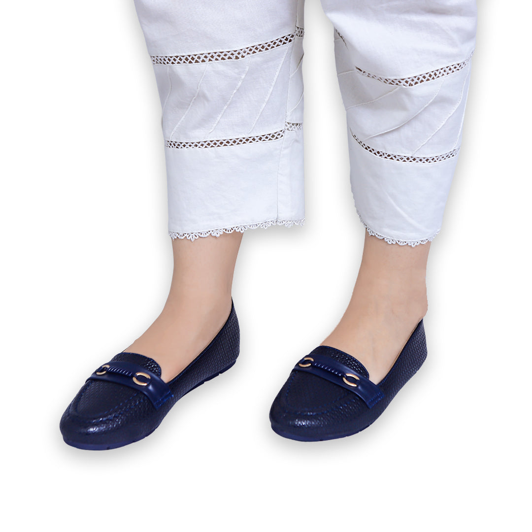 Navy loafers for women - 8006299