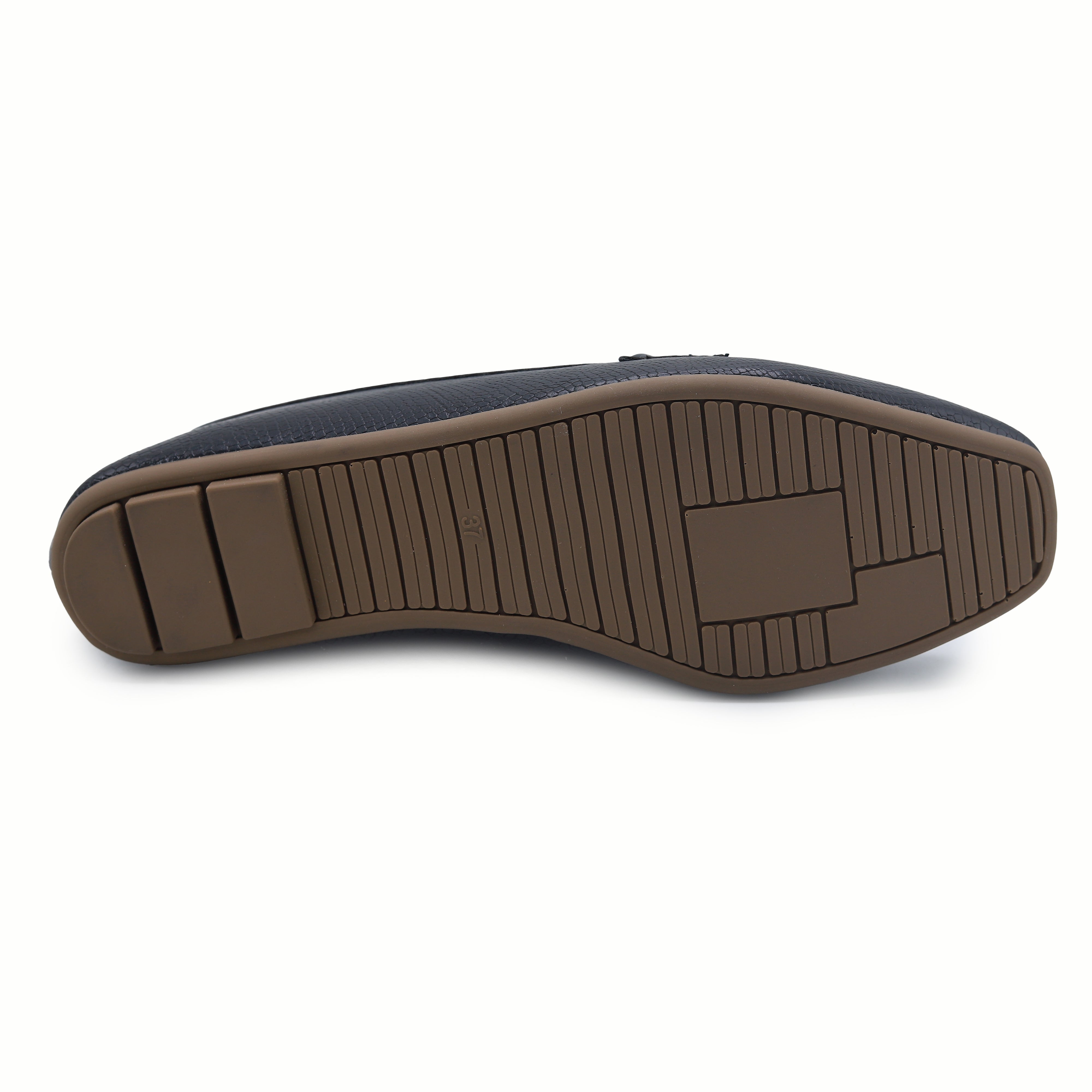 Women's Black Loafers - 8004419
