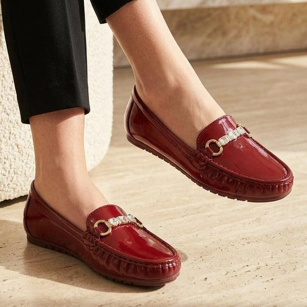 Patent Loafers 8004635 Maroon