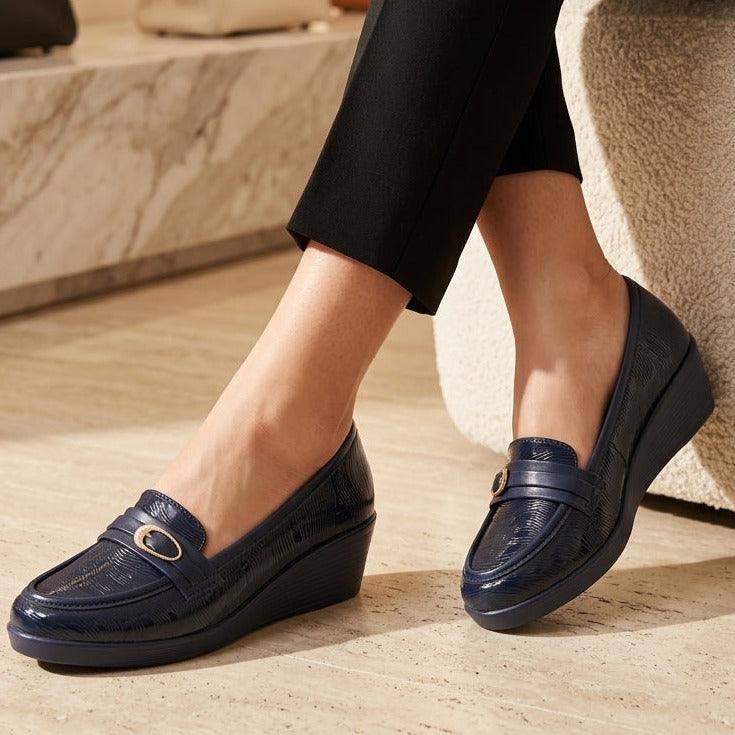 Wedge Loafers 8004616 Navy