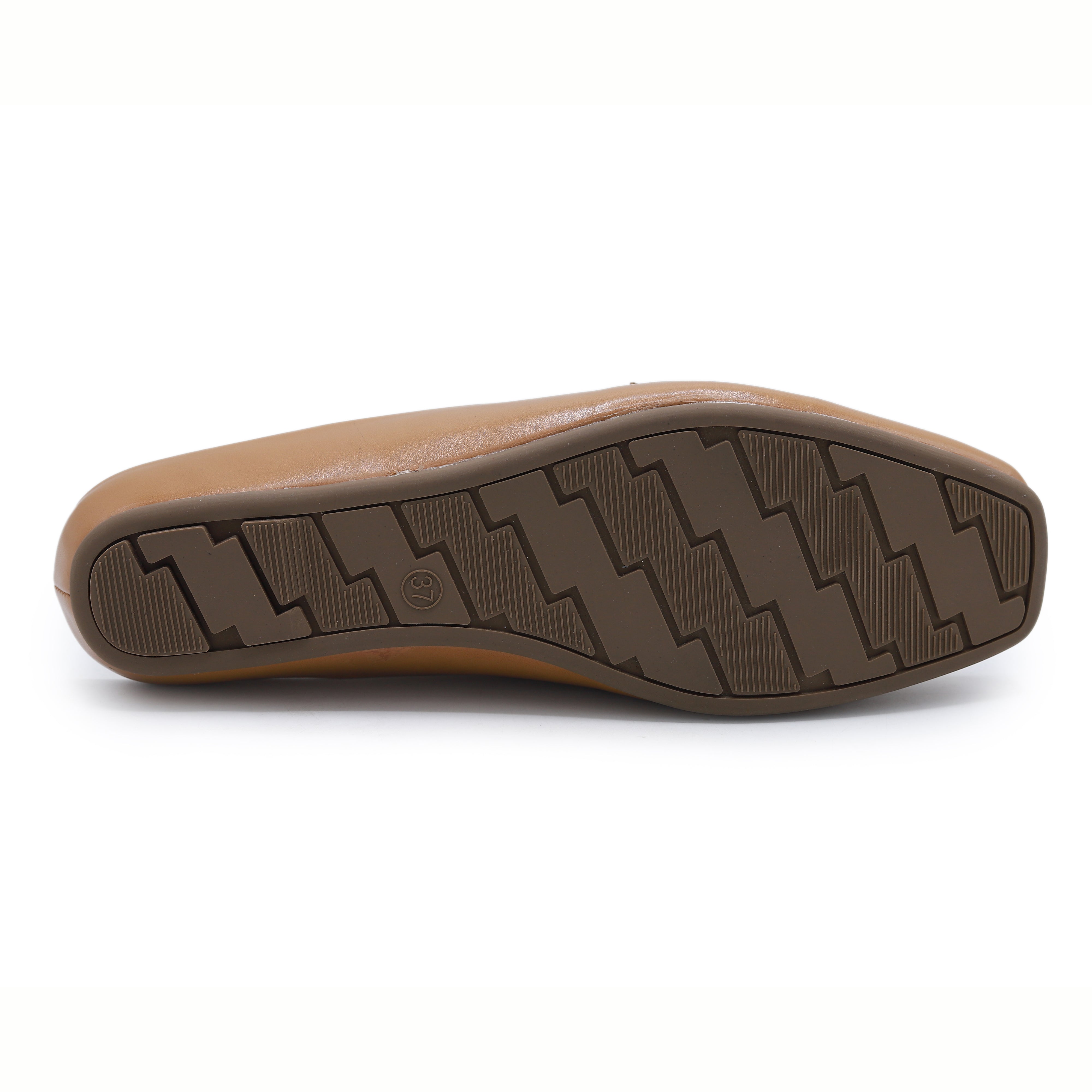 Tan Loafer Mules - 8004340