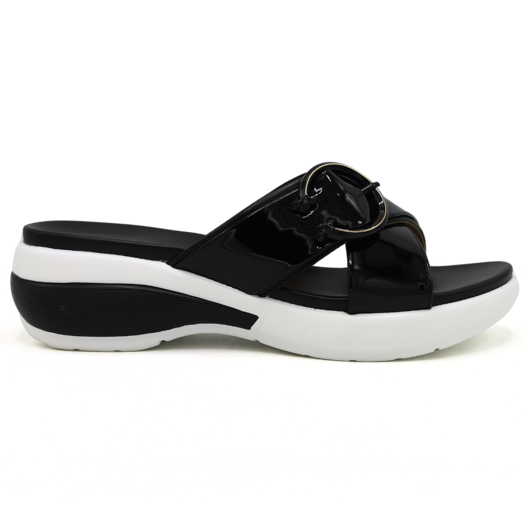 Black Comfort Medicated Slides - 8003484