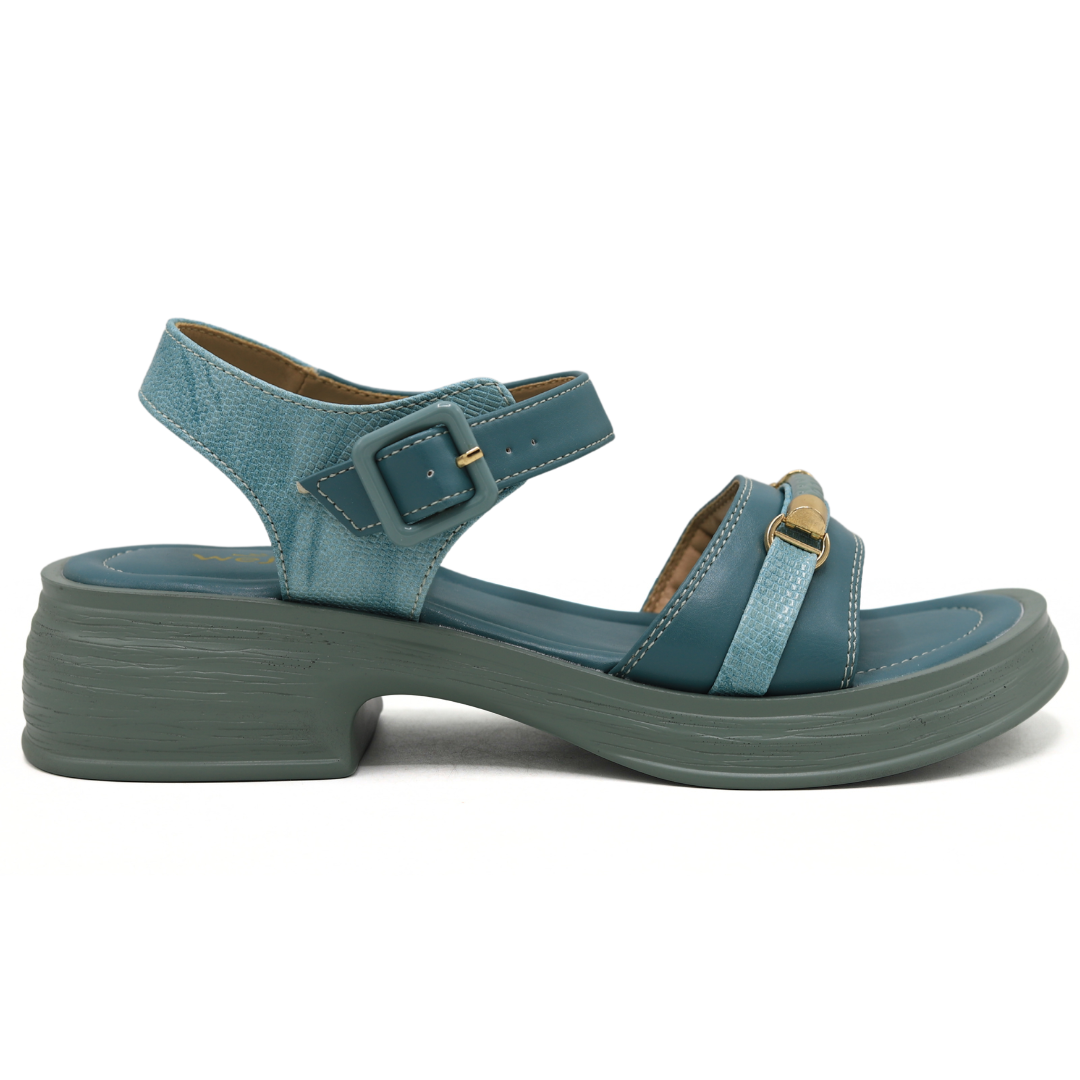 Ladies Mint Wedge Sandals / 8002294
