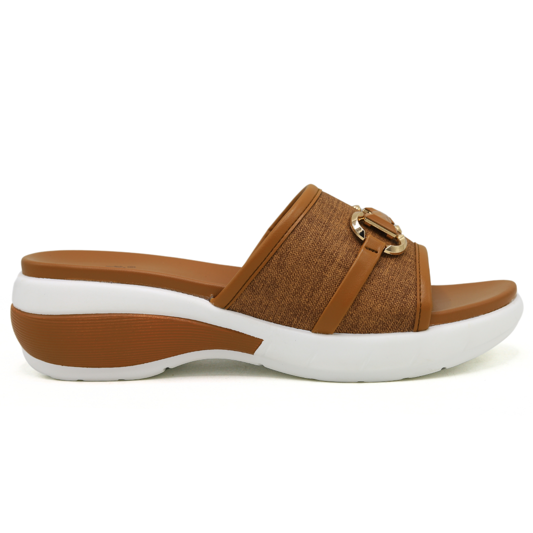 Tan Comfort Medicated Slides - 8003489