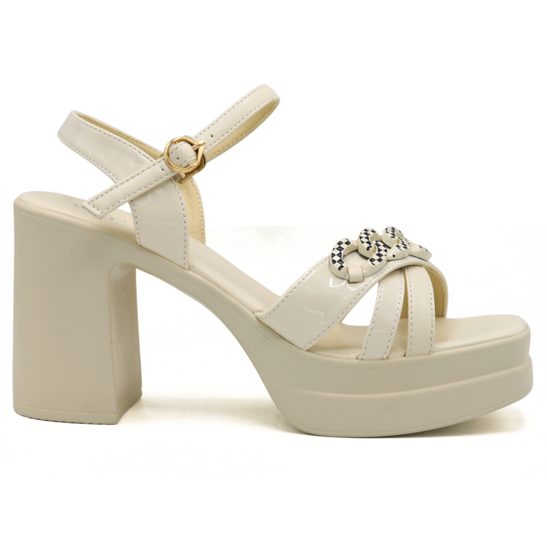 Fawn High Heel Imported Girls Sandal - 8102109