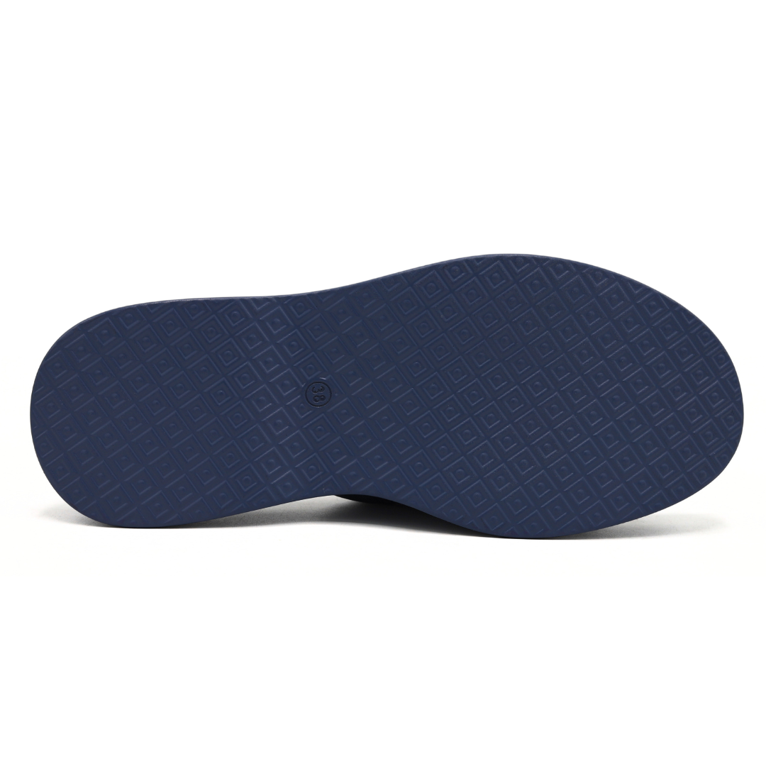 Blue Double Buckle Slides - 8003498