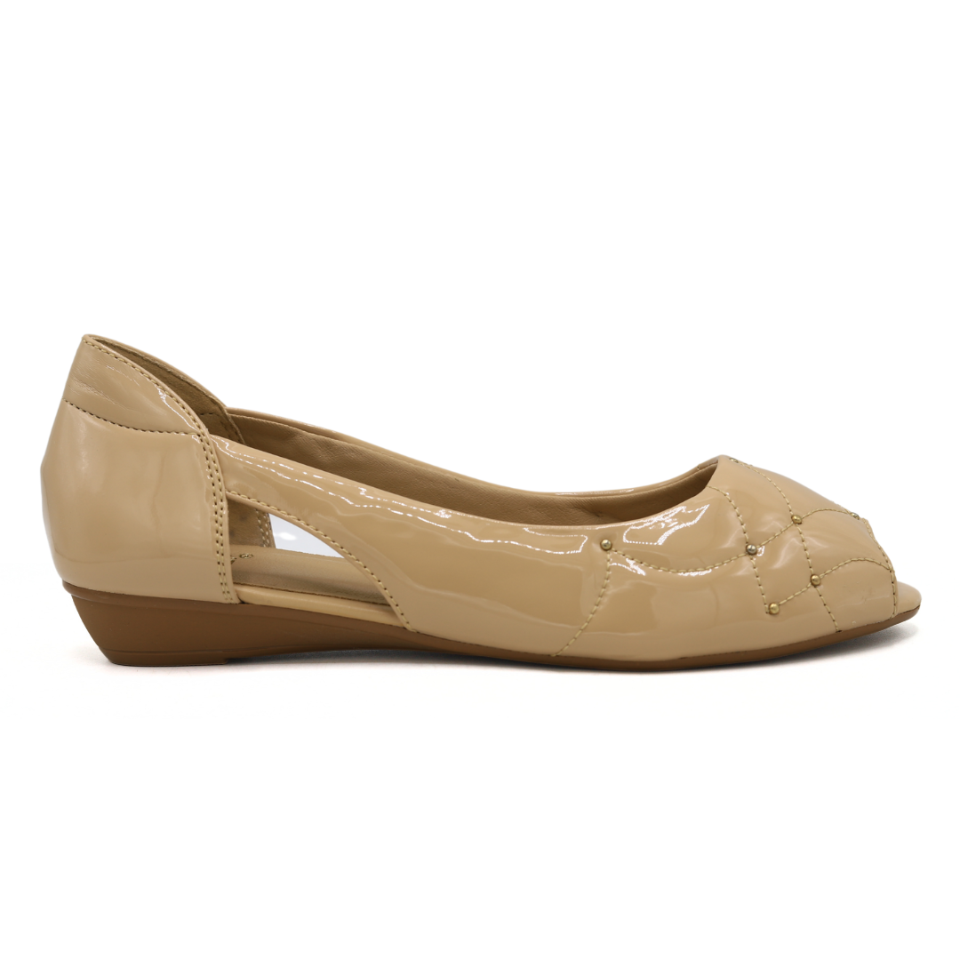 Beige Women Pumps - 8007155