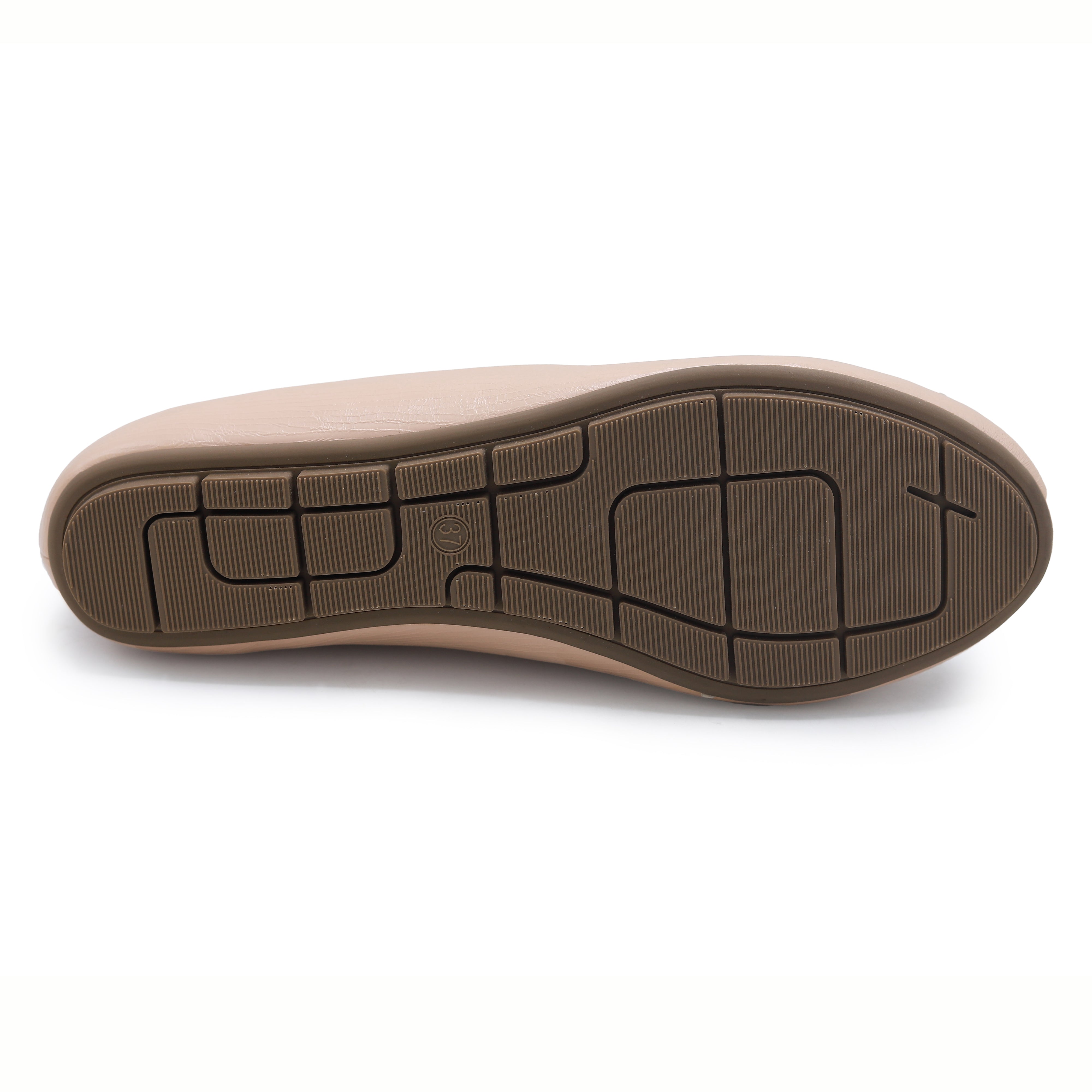 Beige Comfortable Pumps Shoes - 8006364