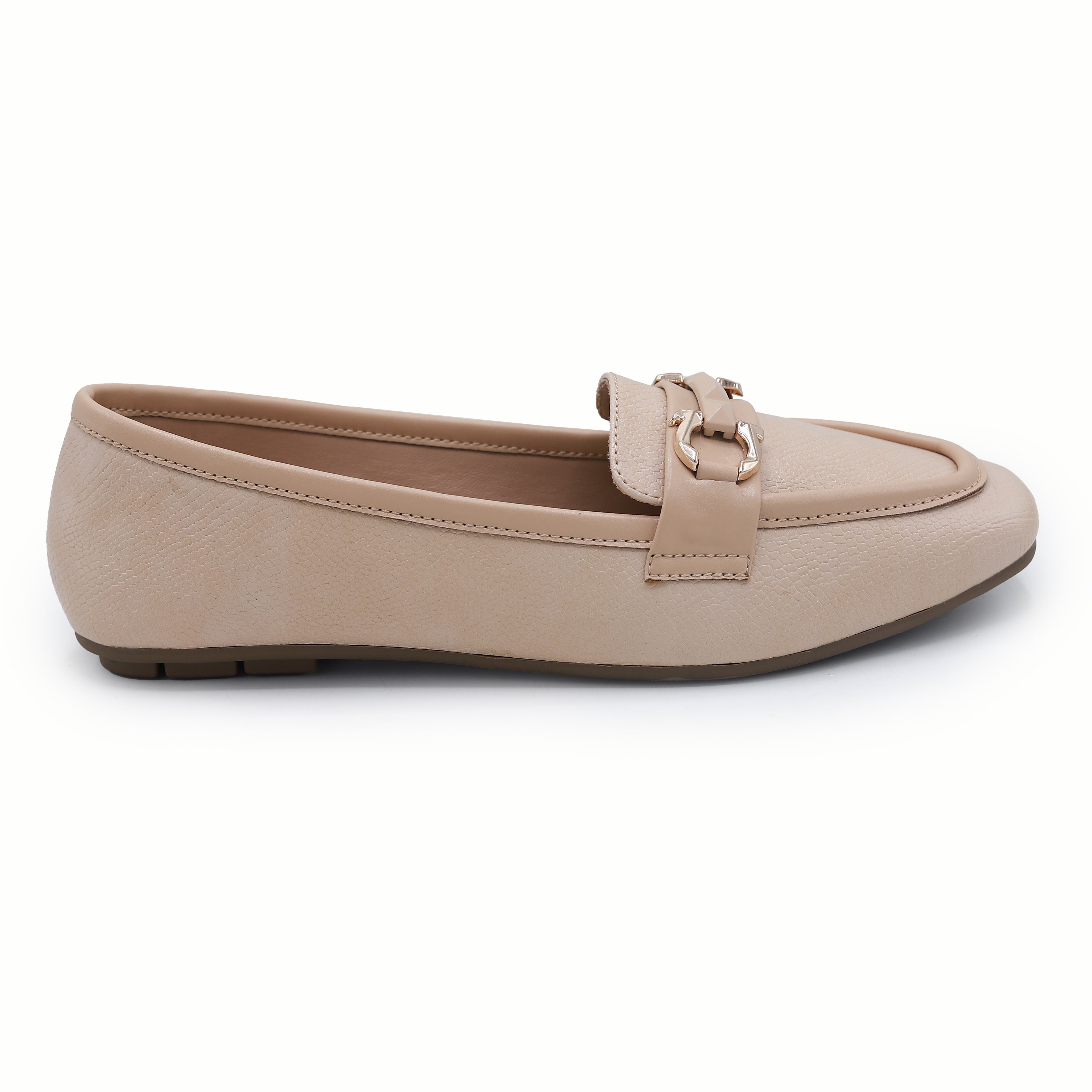 Women's Beige Pump Shoes - 8004419