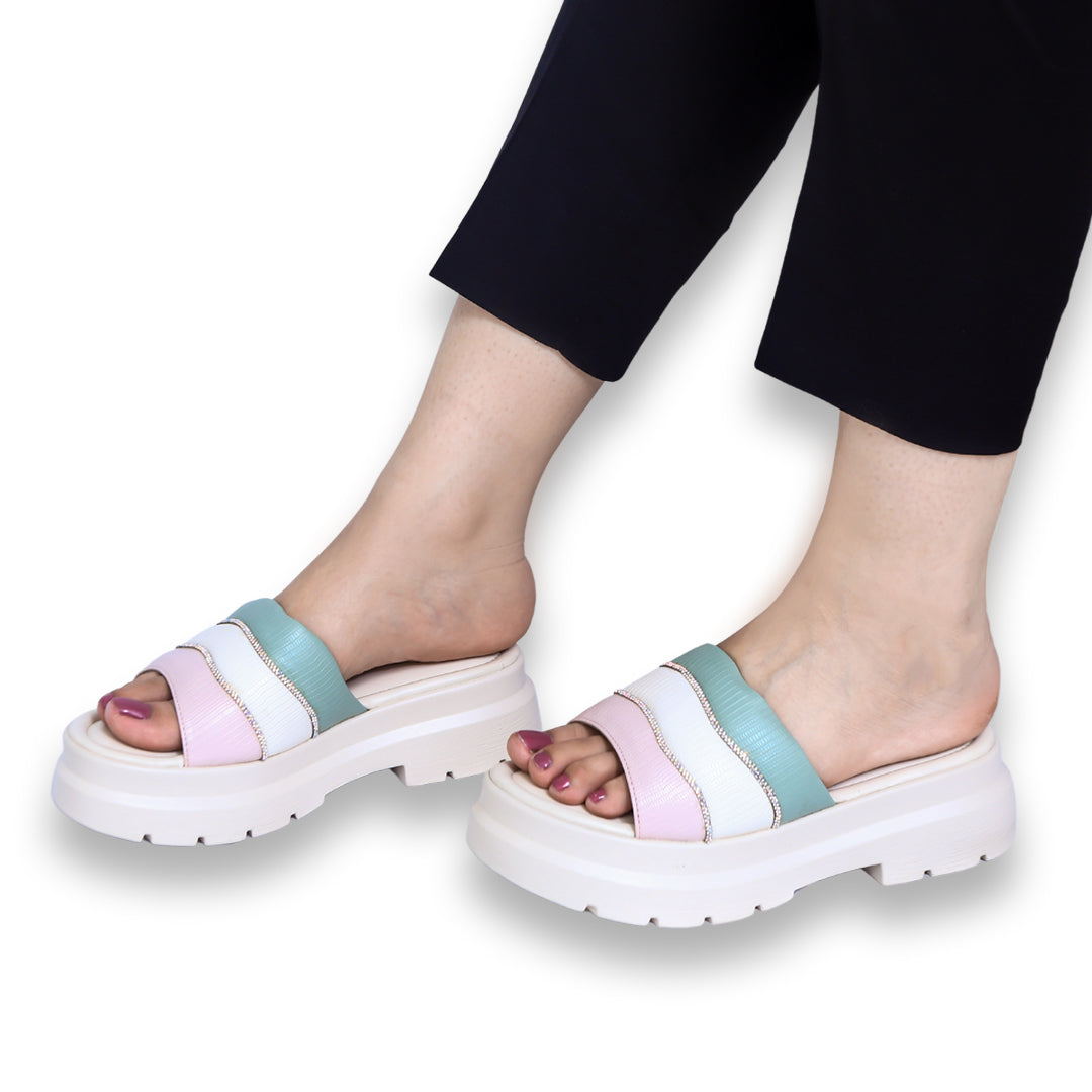 FlexiStride Elevated Girls Slippers / 8003302 Fown