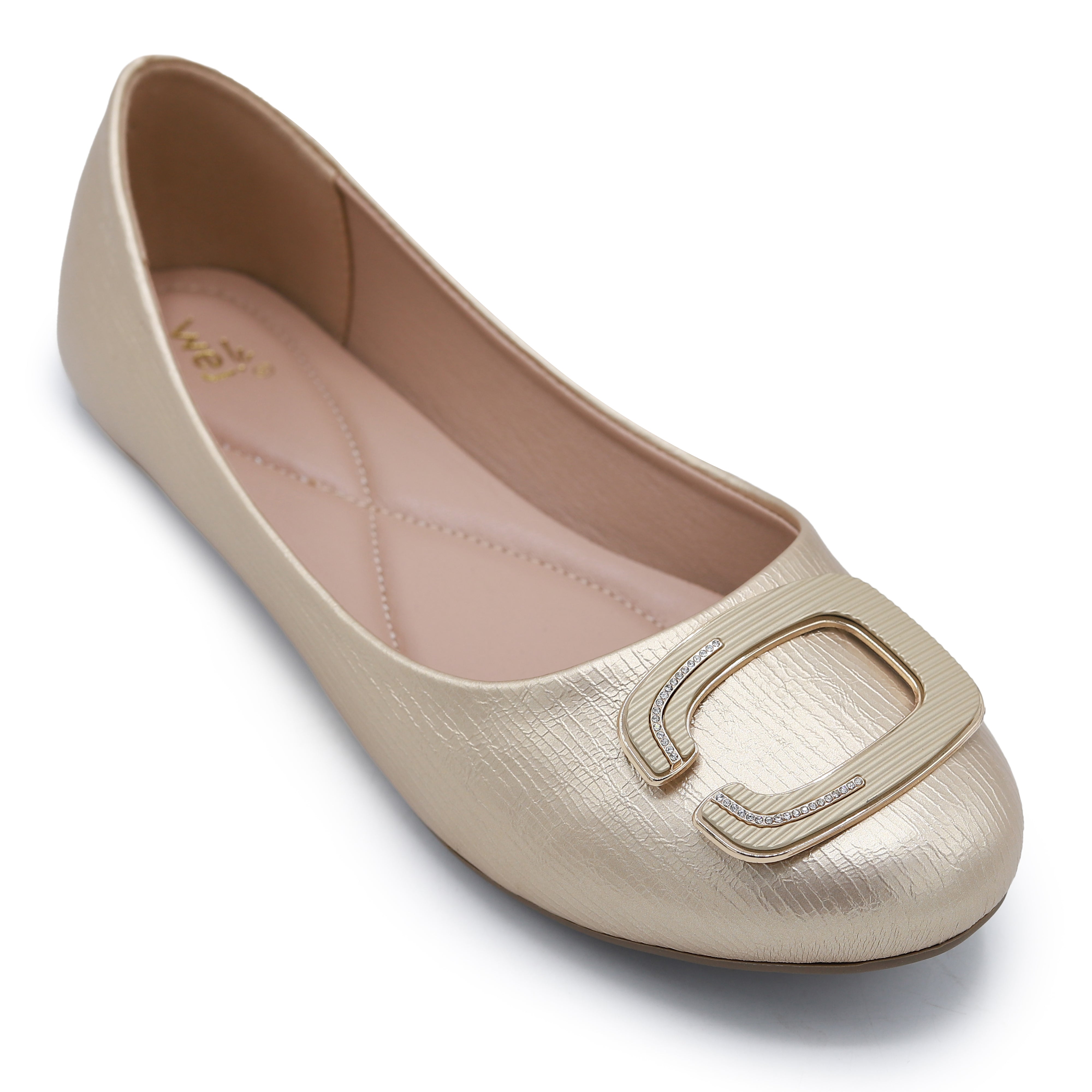 Gold Casual Pumps – 8006364