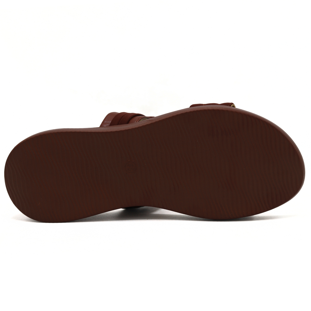 Maroon WEJ Ladies Slippers – 8003490