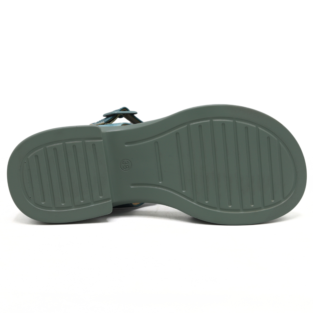 Ladies Mint Wedge Sandals / 8002294