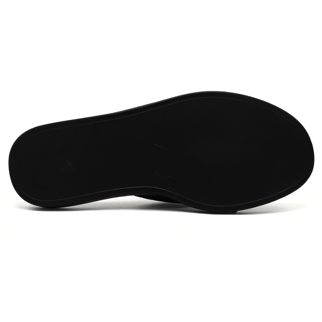 Black Casual Flip-Flops - 800175