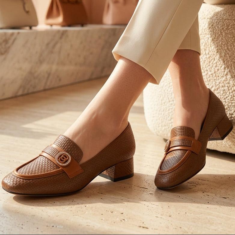Loafer Heels 8108236 Tan