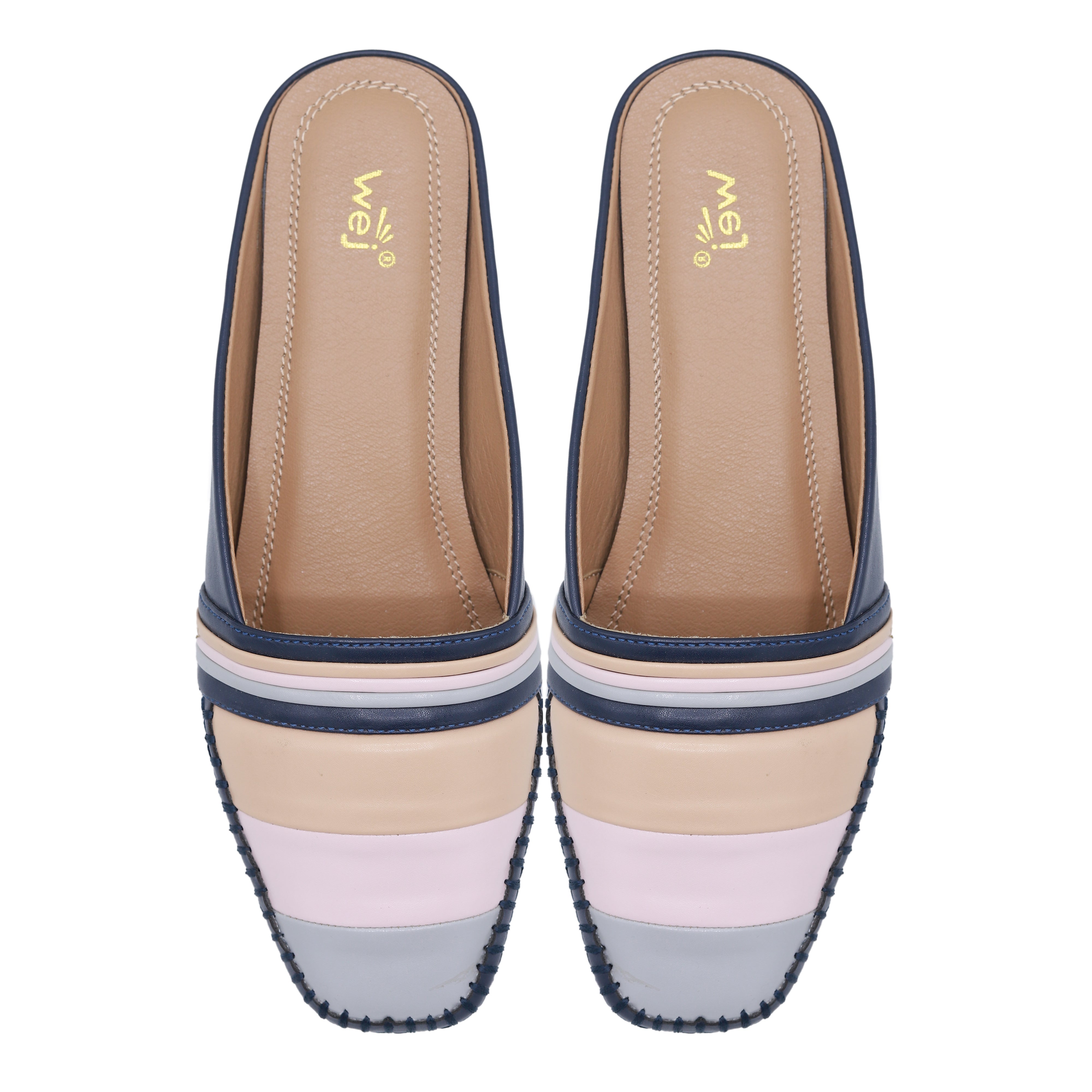 Navy Meadow Mules - 8004339