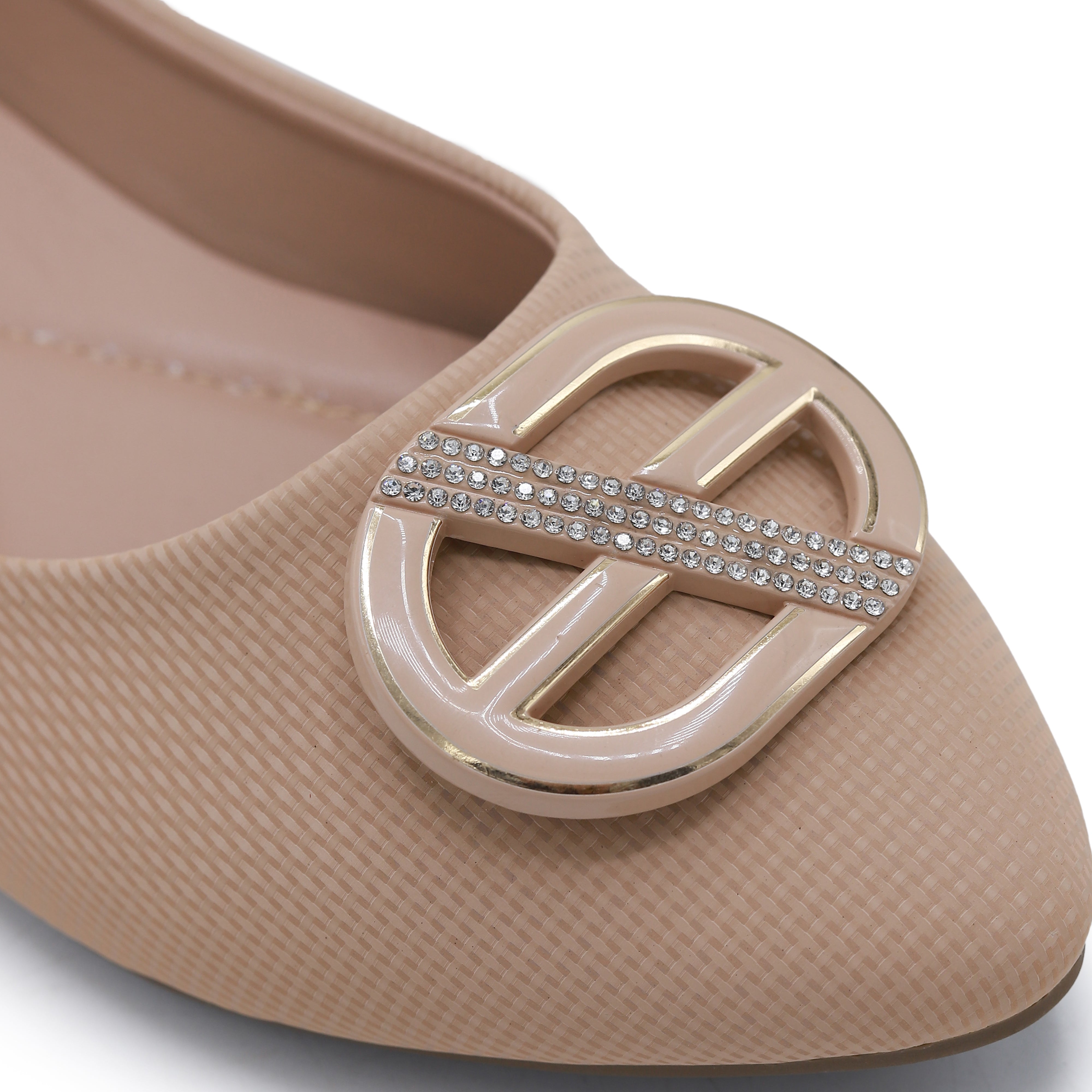 Beige Pumps Shoes - 8006343