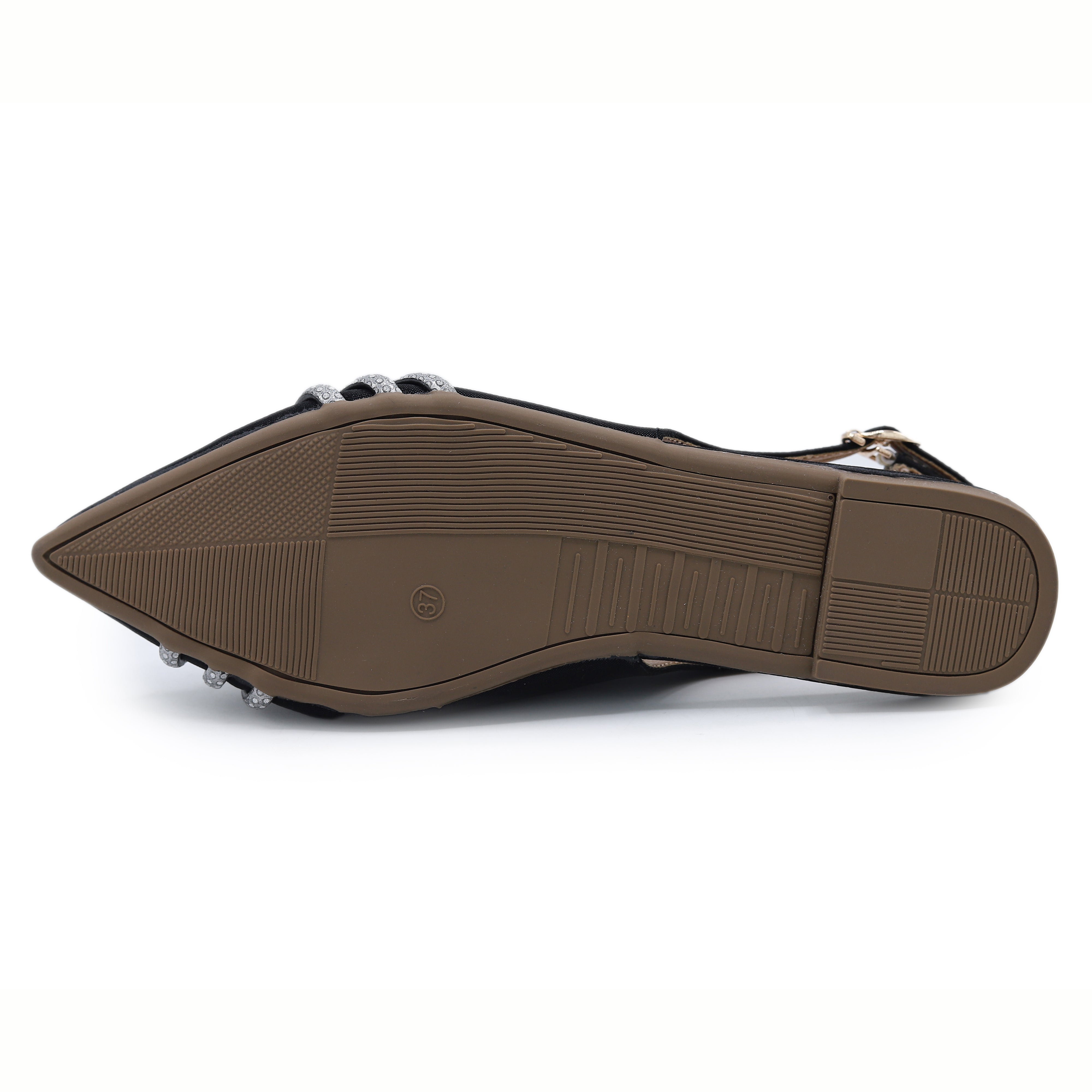 Black Slingback Flats - 8007210