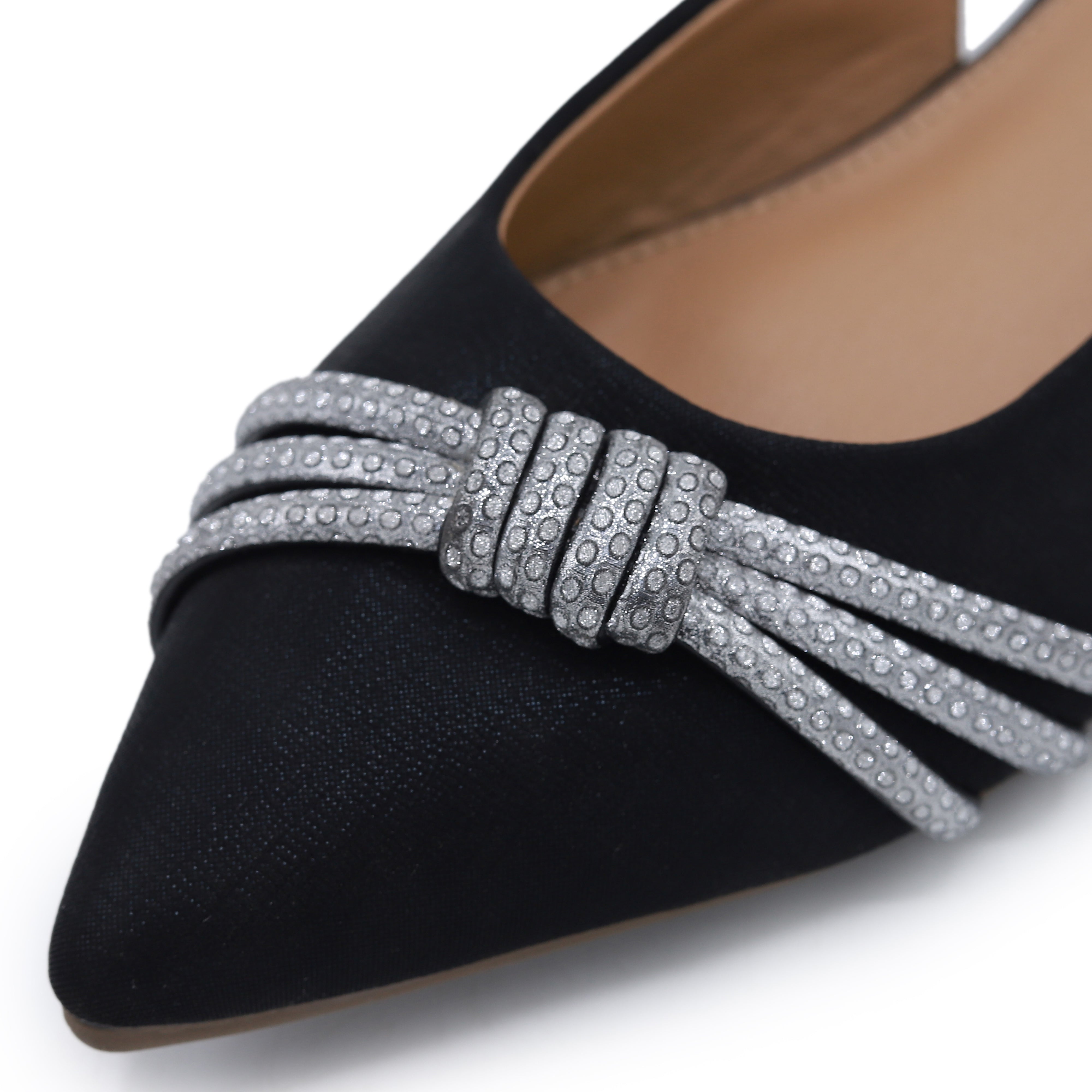 Black Slingback Flats - 8007210