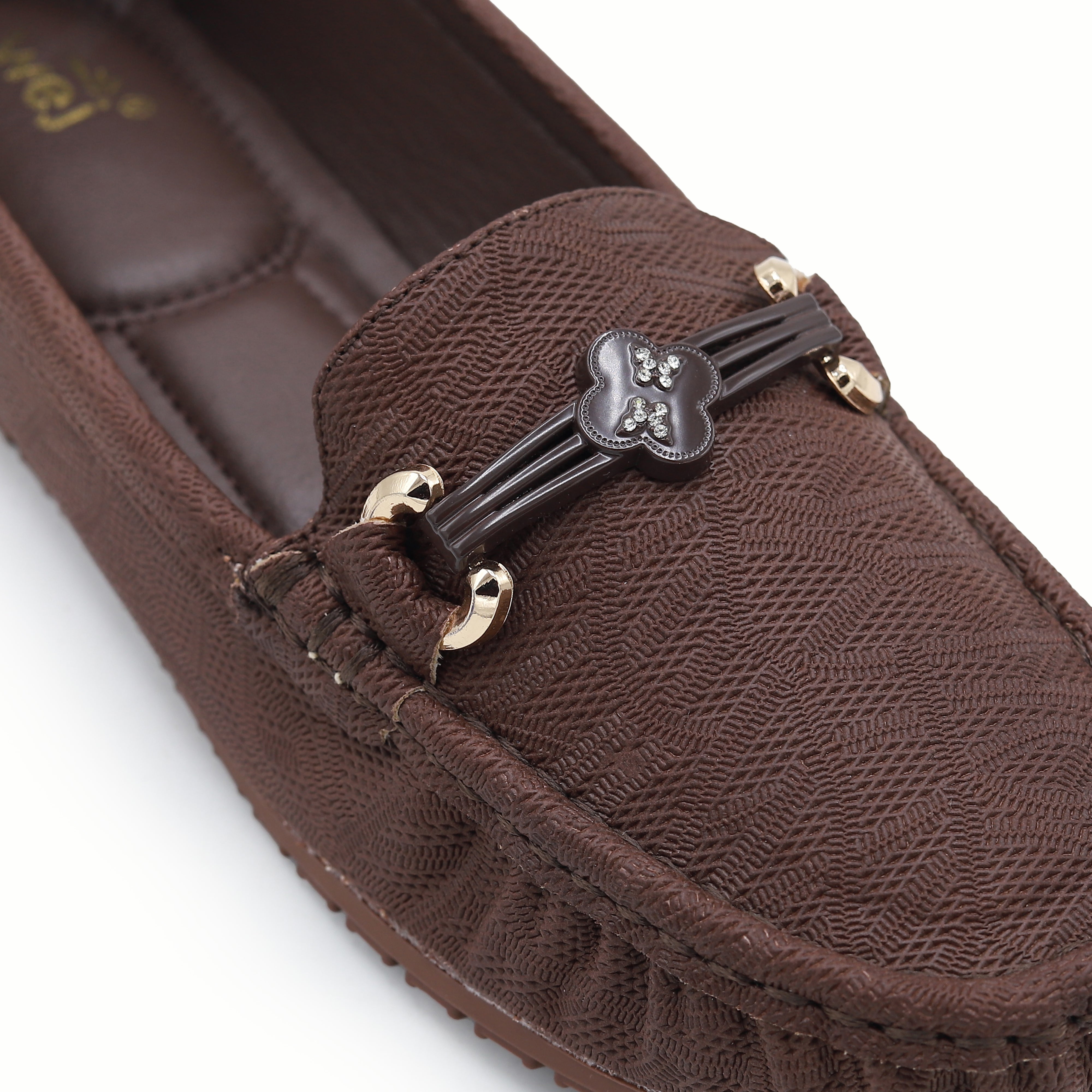 Women's Slip-On Flat Footwear 8004348 Brown