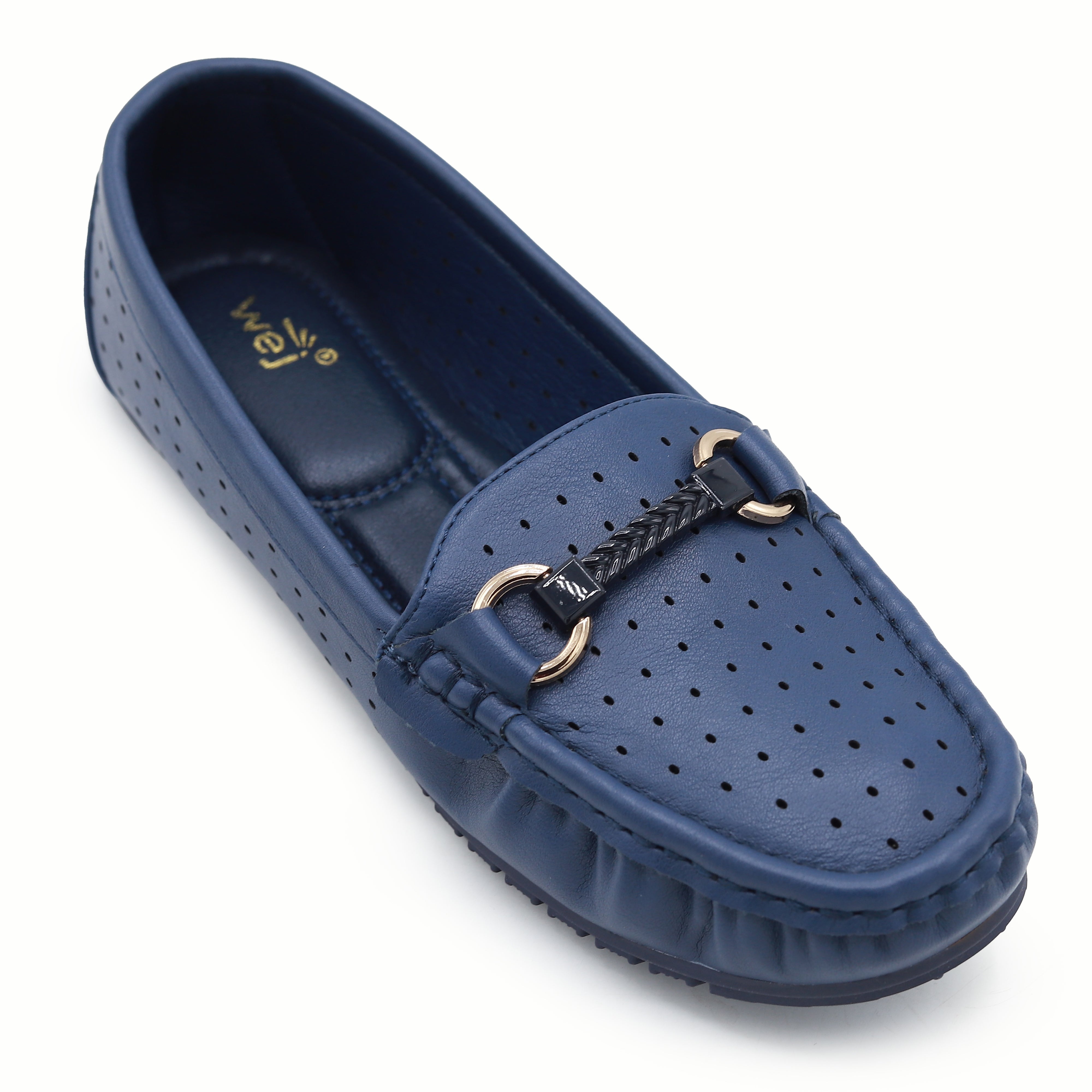 Women's Breathable Comfort Flats 8004351 Navy