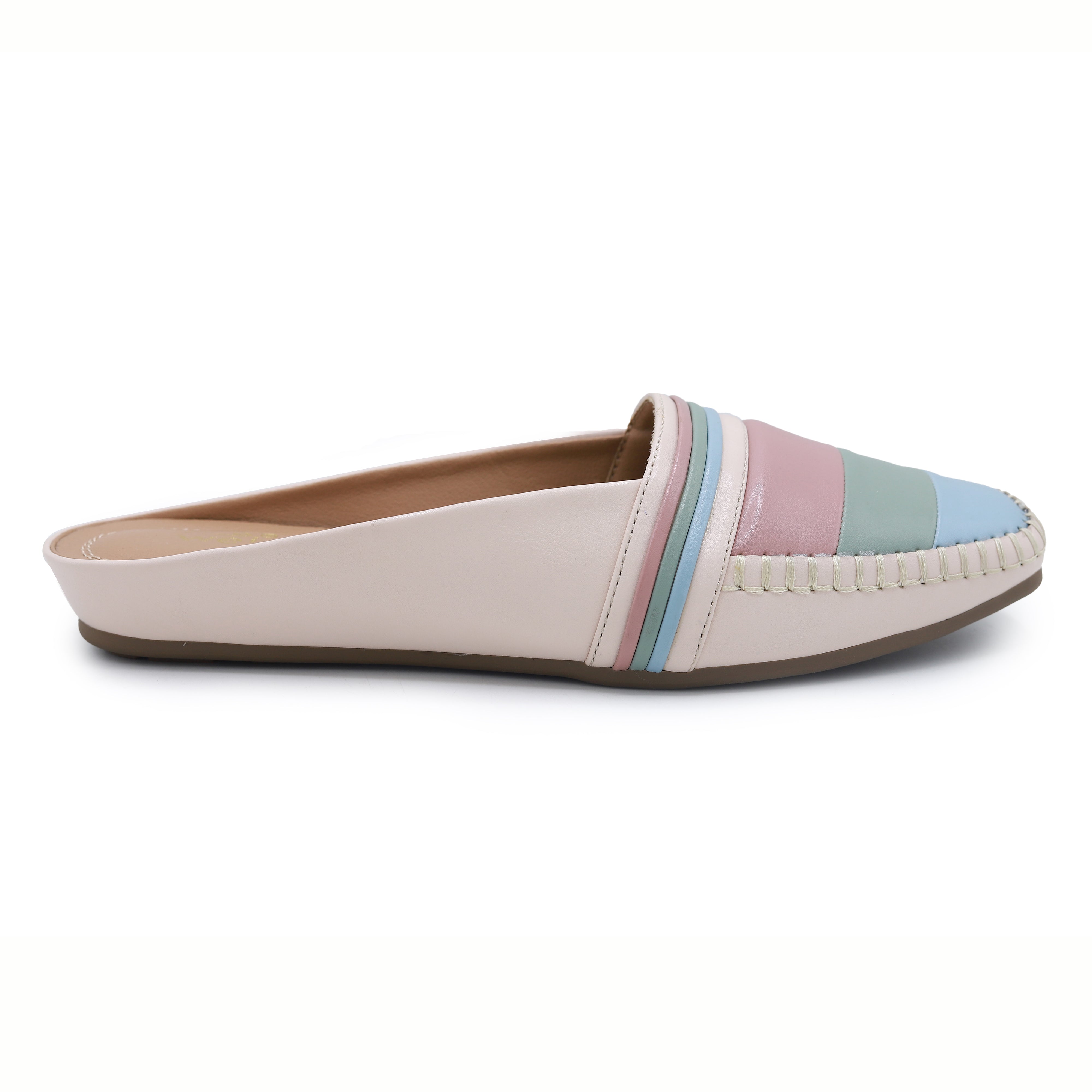 Nude Meadow Pastel Mules - 8004339
