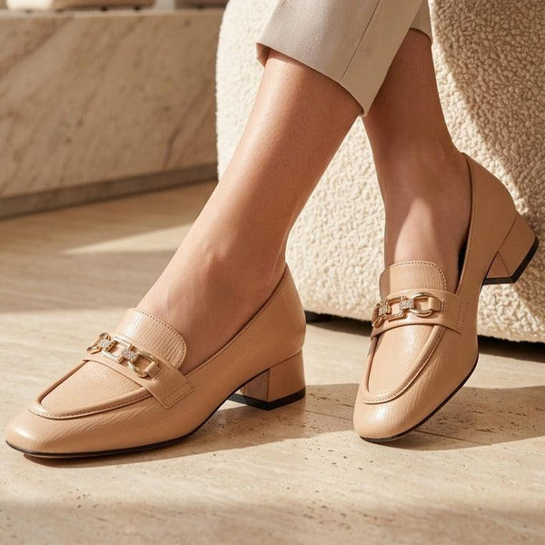 Loafer Heels 8108237 Beige