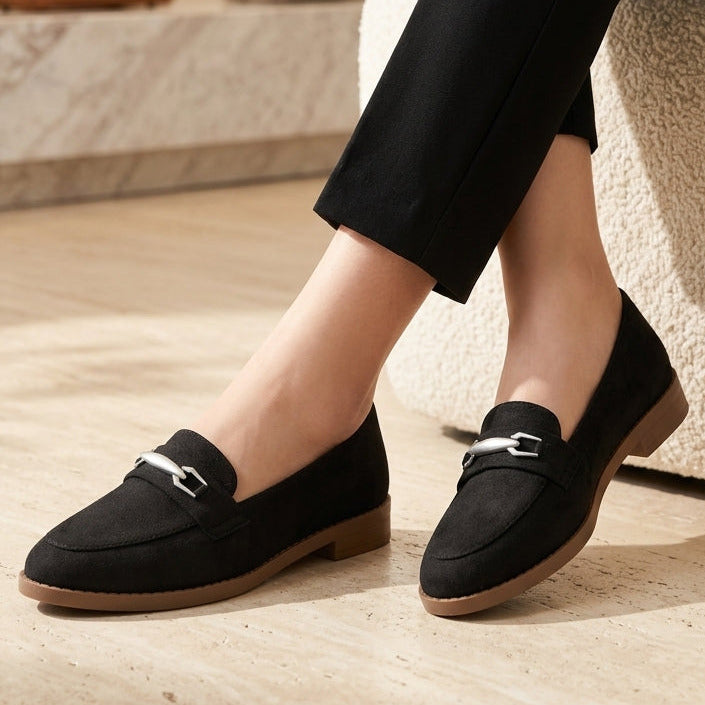 Suede Loafers 8004475 Black