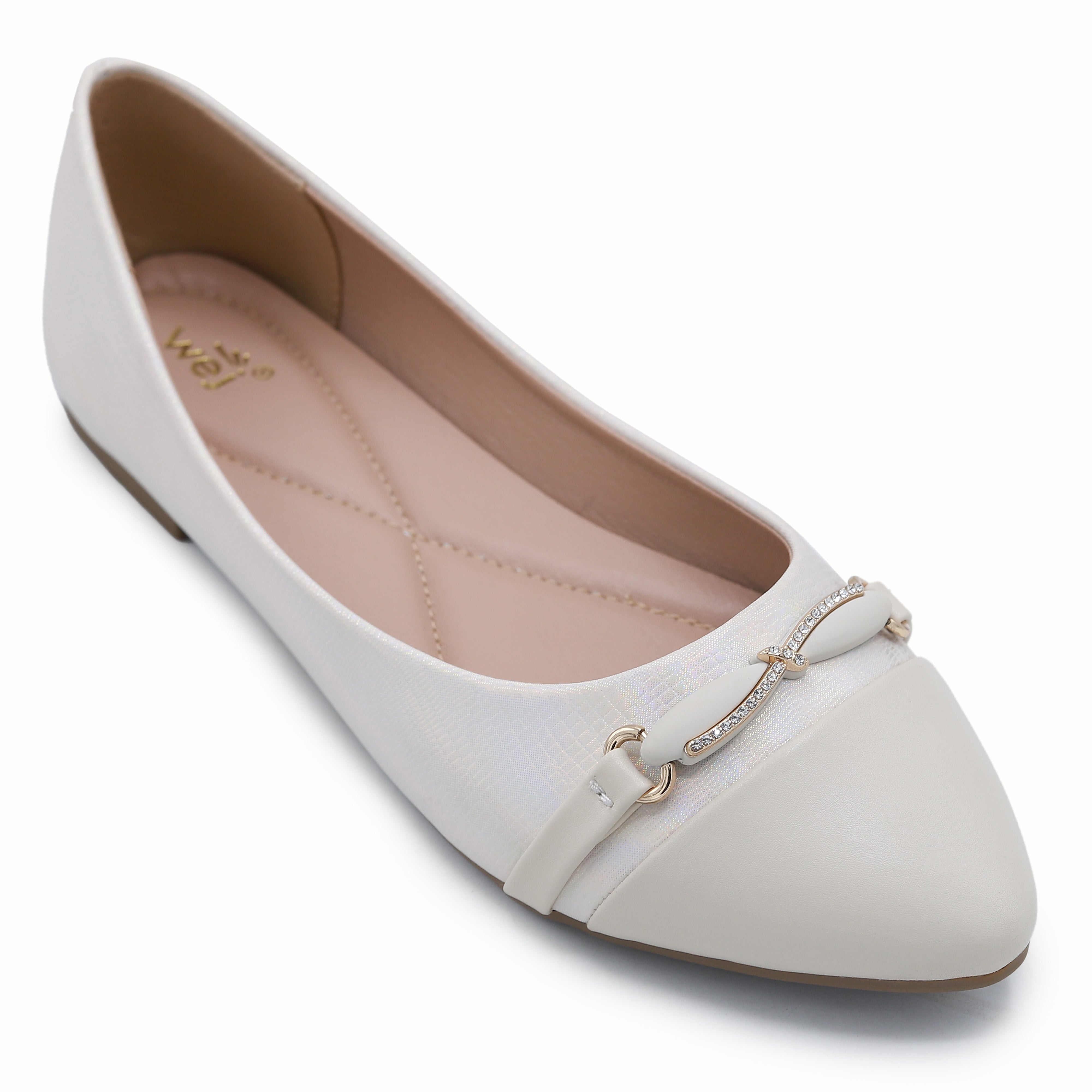 Fawn Pointed Toe Slip On Flats - 8006345