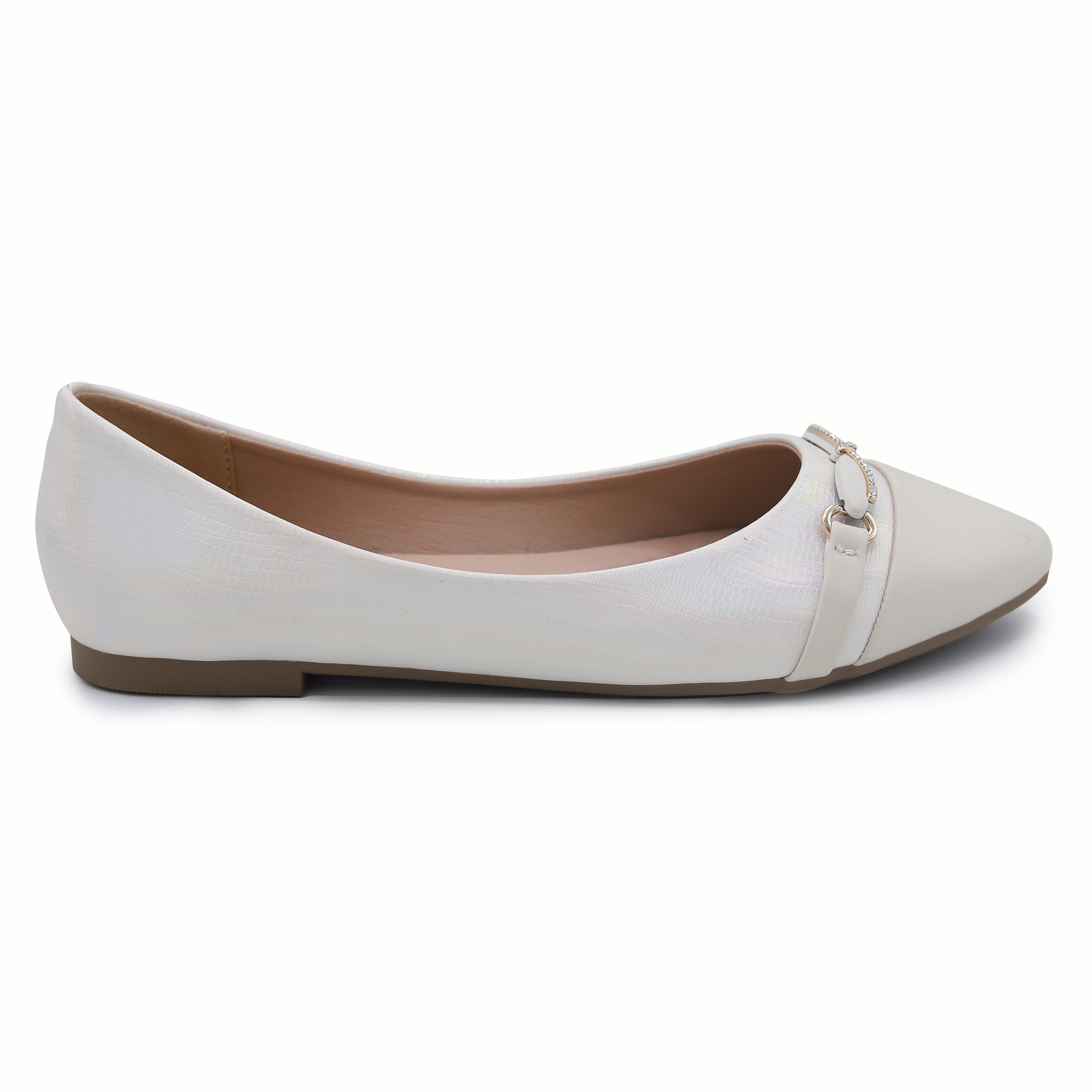 Fawn Pointed Toe Slip On Flats - 8006345